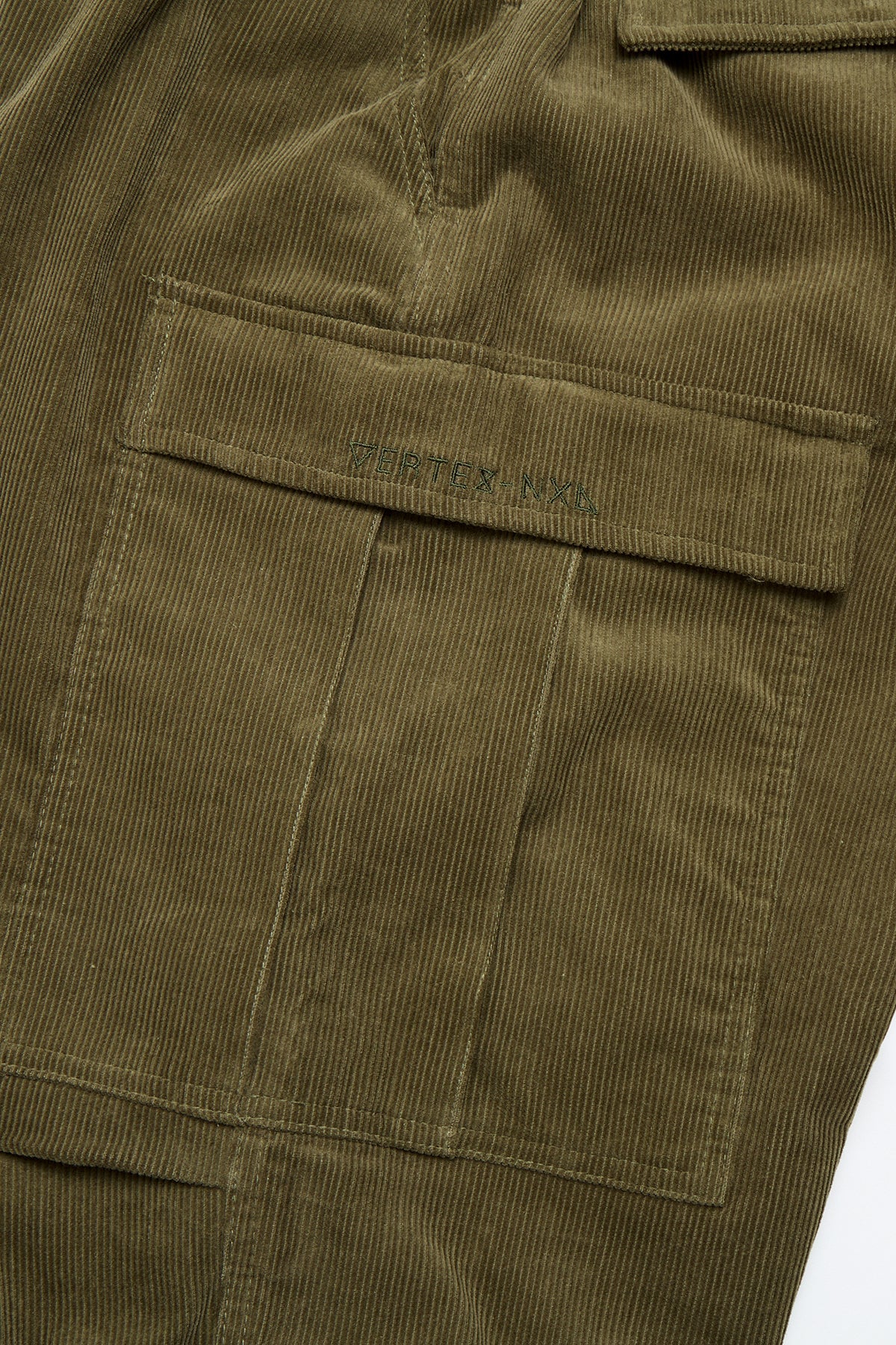 [INVITED] VTX CORDUROY CARGO PANTS (RELAXED FIT) KHAKI