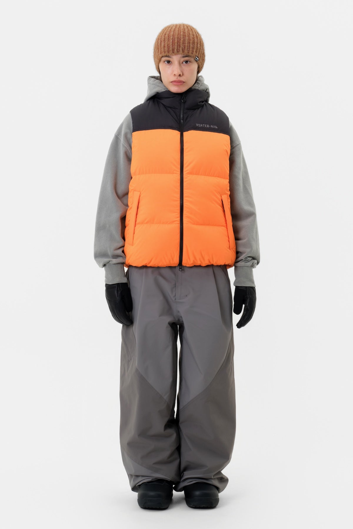 [INVITED] VTX DOWN VEST ORANGE