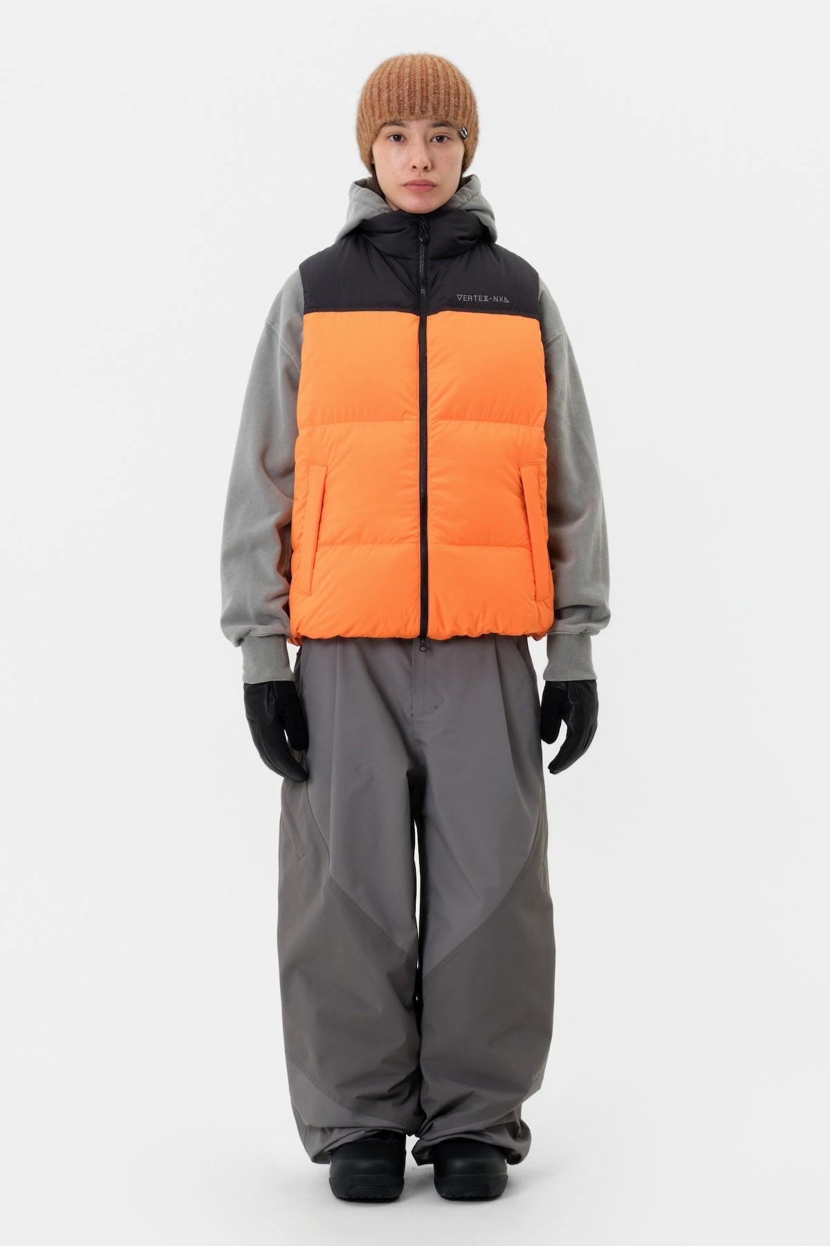 [INVITED] VTX DOWN VEST ORANGE