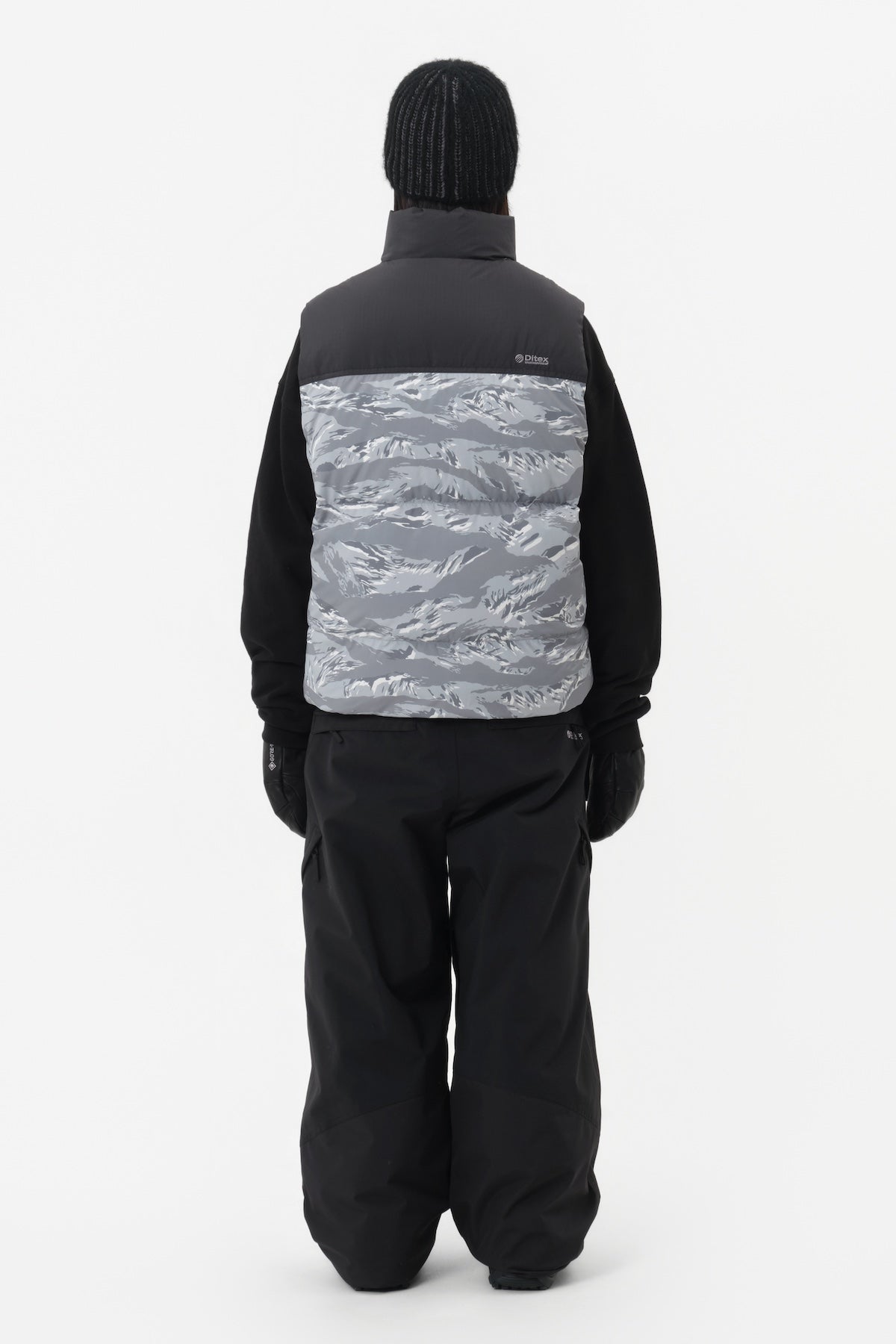 VERT VTX DOWN VEST TIGER GREY CAMO
