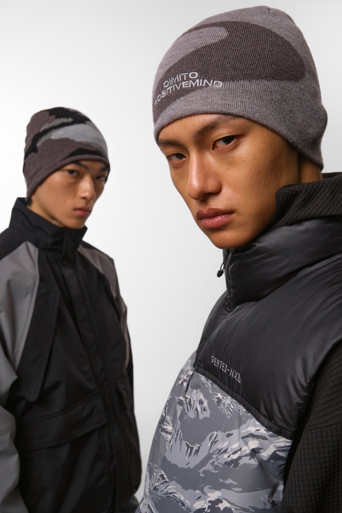 VERT VTX DOWN VEST TIGER GREY CAMO