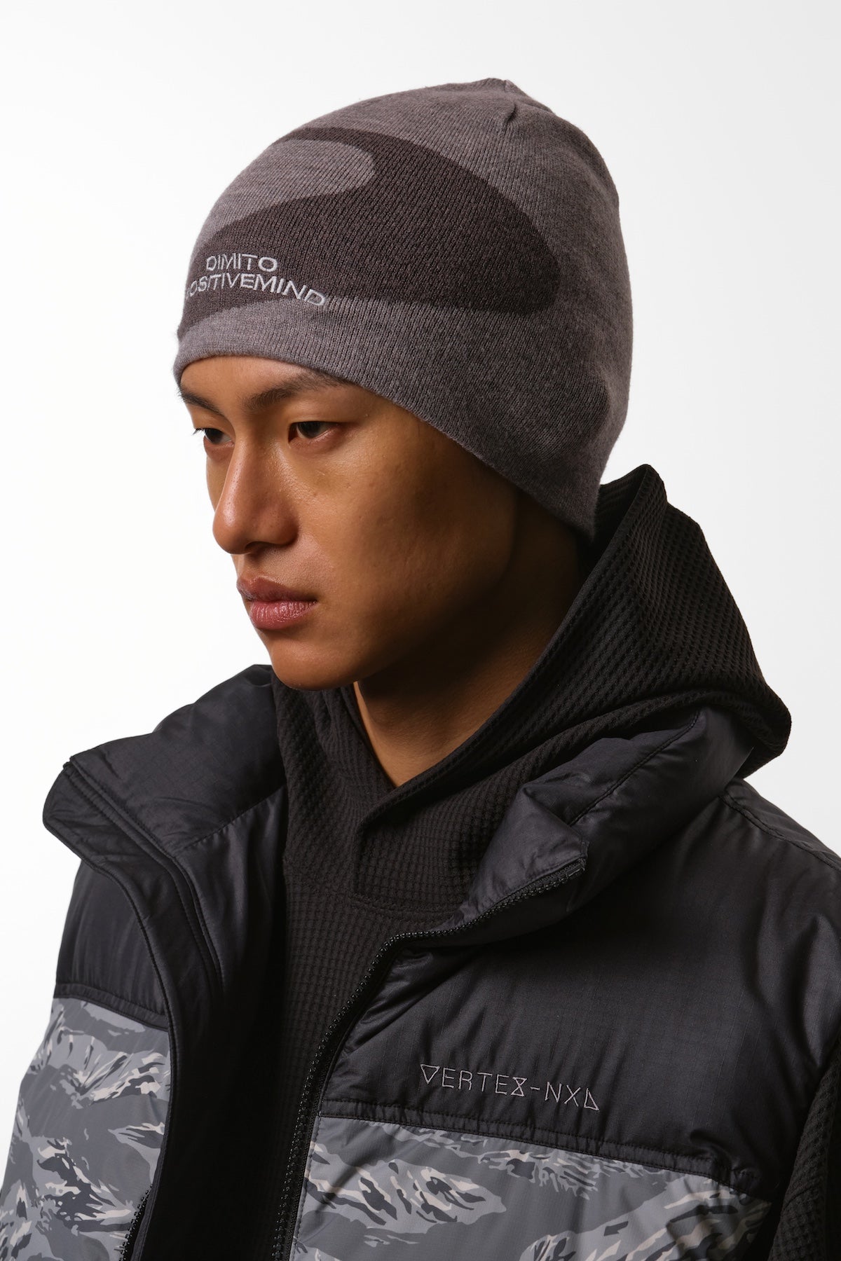 VERT VTX DOWN VEST TIGER GREY CAMO