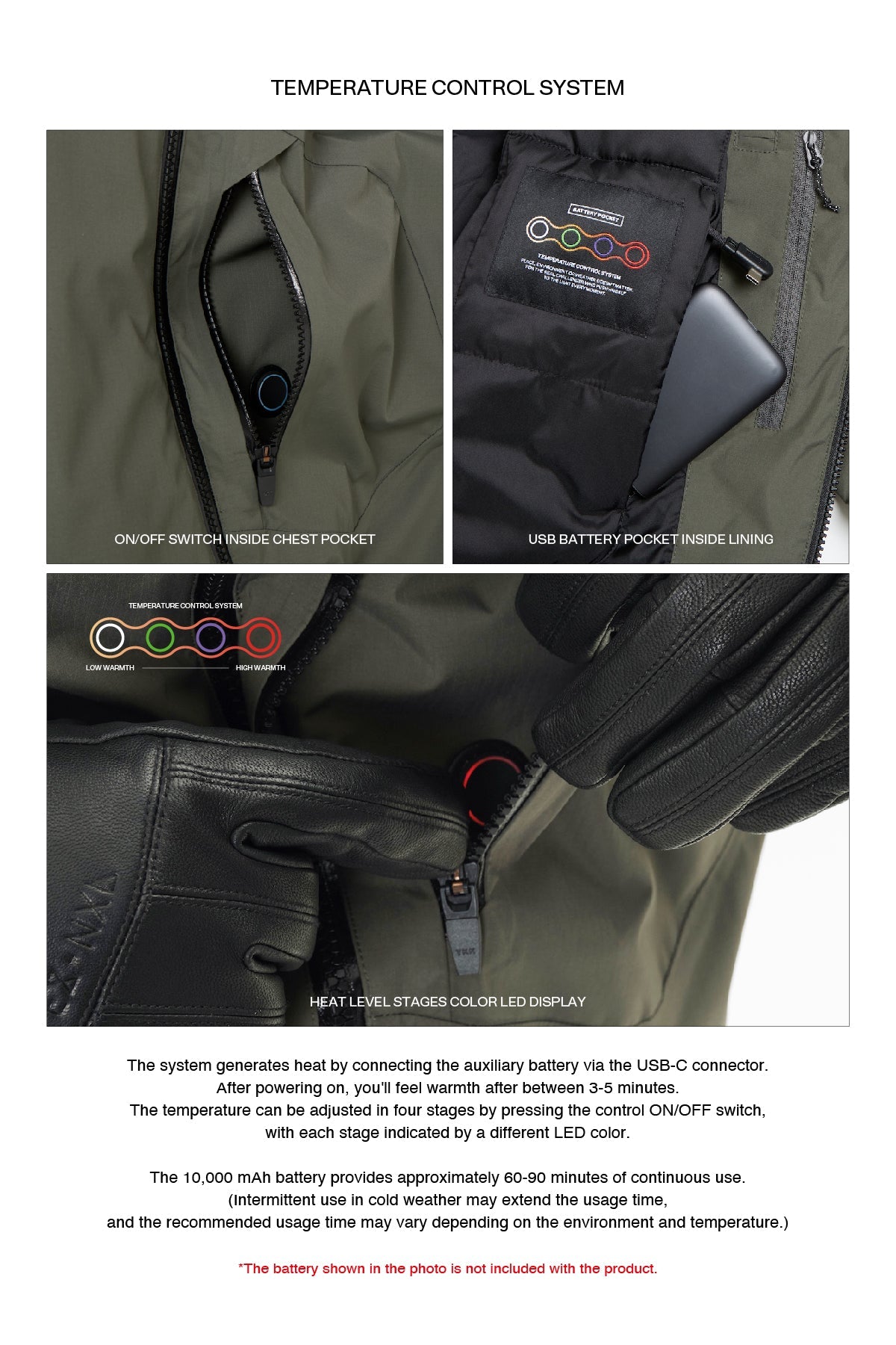 [INVITED] VTX HIDDEN TEMP CONTROL JACKET CAPRI BLUE