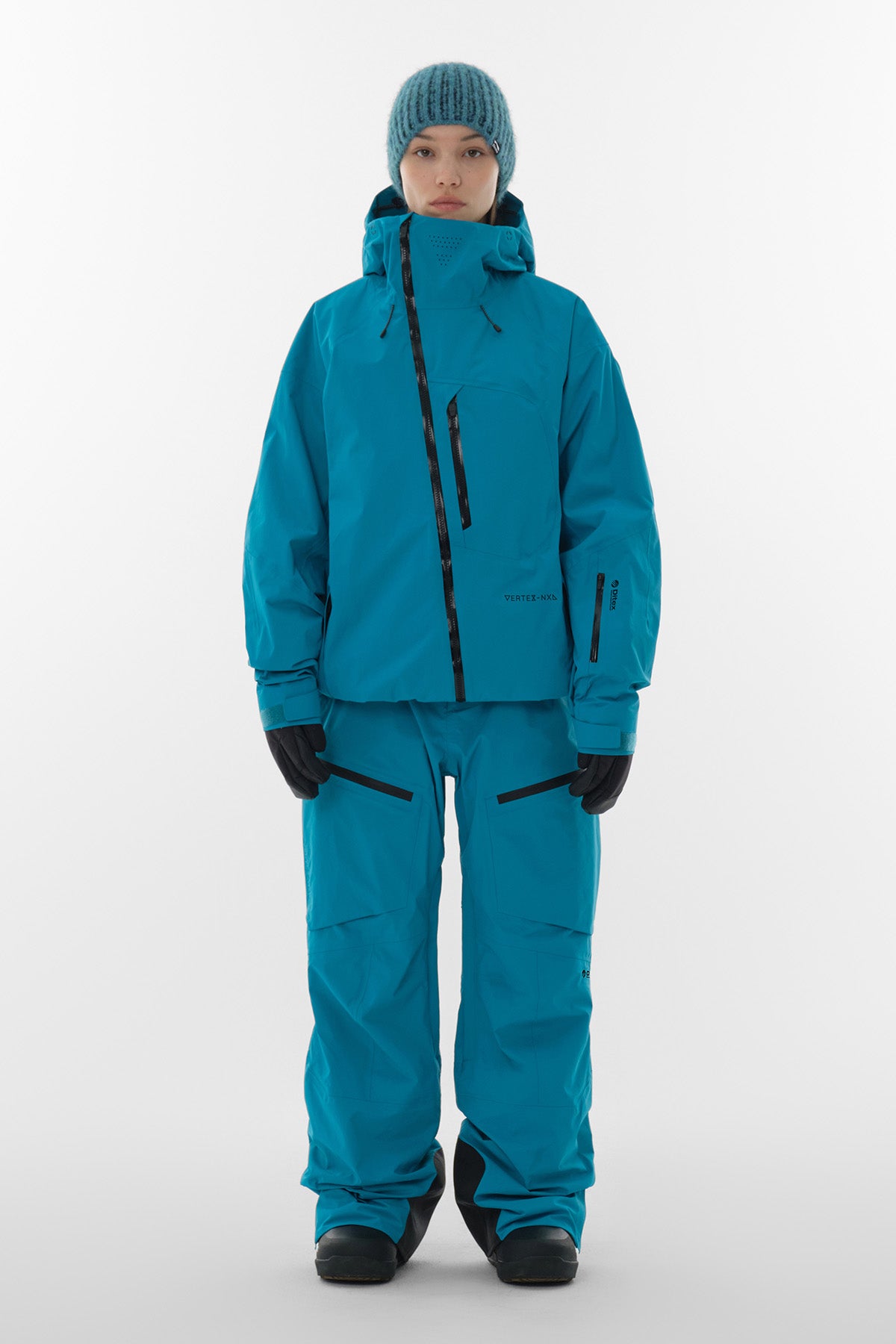 VERT VTX HIDDEN TEMP CONTROL JACKET CAPRI BLUE