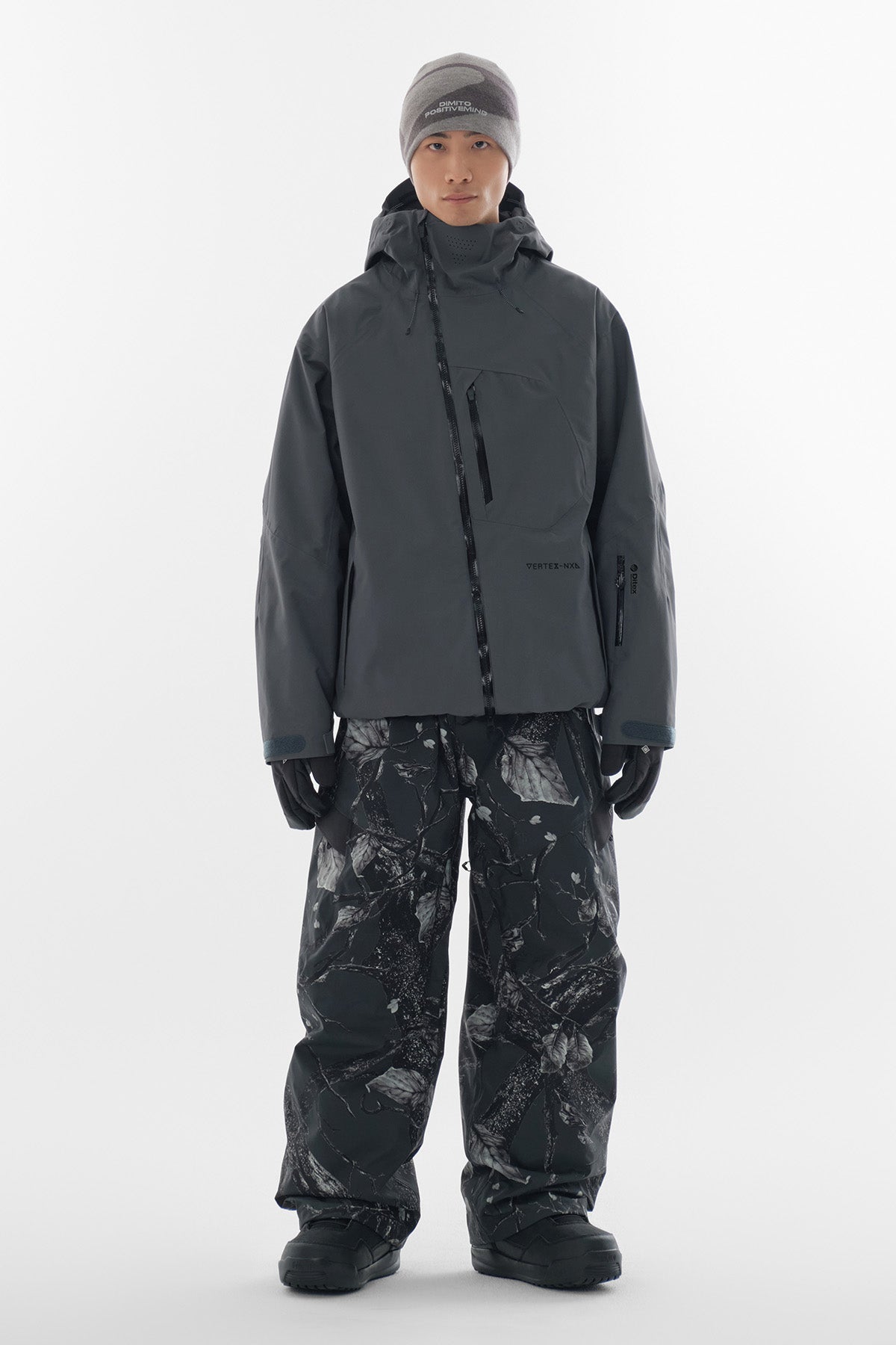 VERT VTX HIDDEN TEMP CONTROL JACKET DARK SHADOW