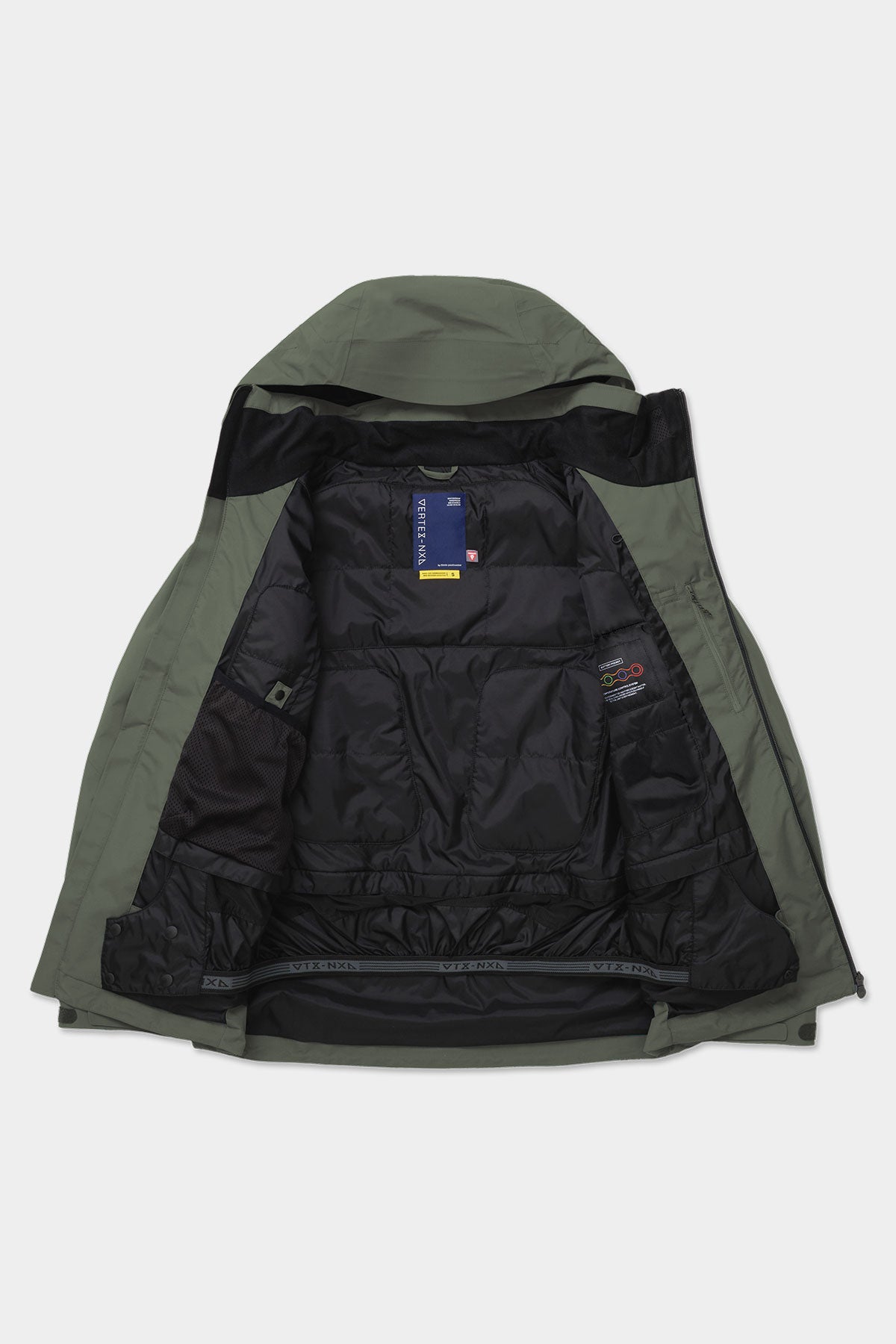 VERT VTX HIDDEN TEMP CONTROL JACKET FOREST NIGHT