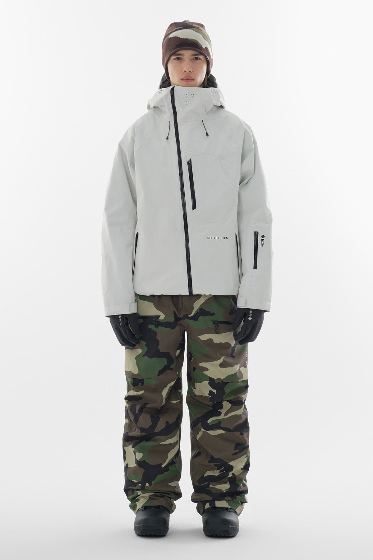 VERT VTX HIDDEN TEMP CONTROL JACKET STAR WHITE