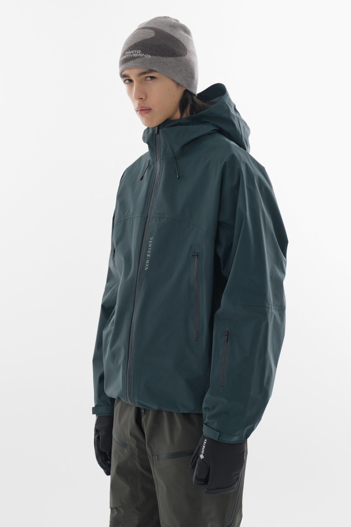 VERT VTX SHELL 3L JACKET DARK GREEN