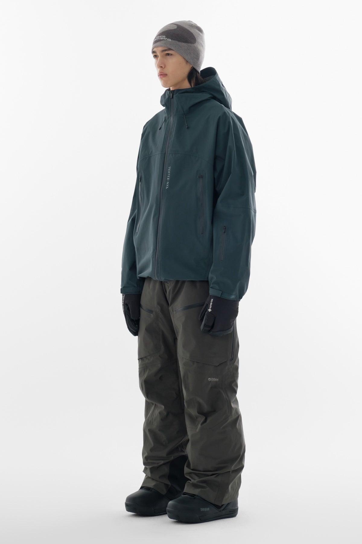 VERT VTX SHELL 3L JACKET DARK GREEN