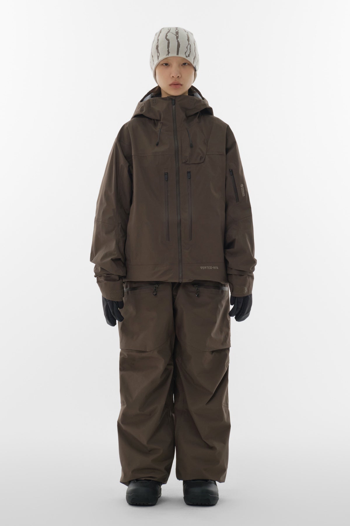 VERT VTX TACTIC 2L PANTS (RELAXED FIT) DARK BROWN