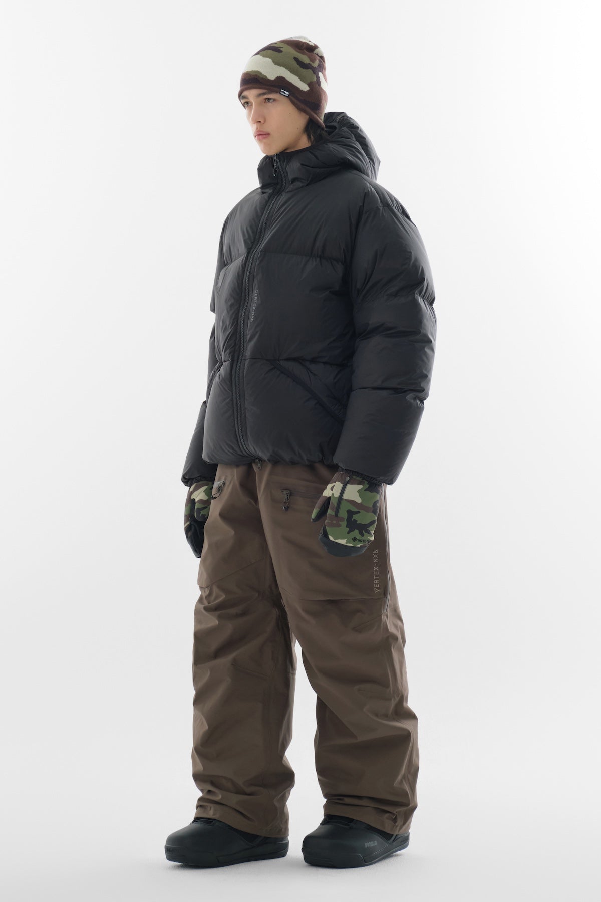 VERT VTX TACTIC 2L PANTS (RELAXED FIT) DARK BROWN