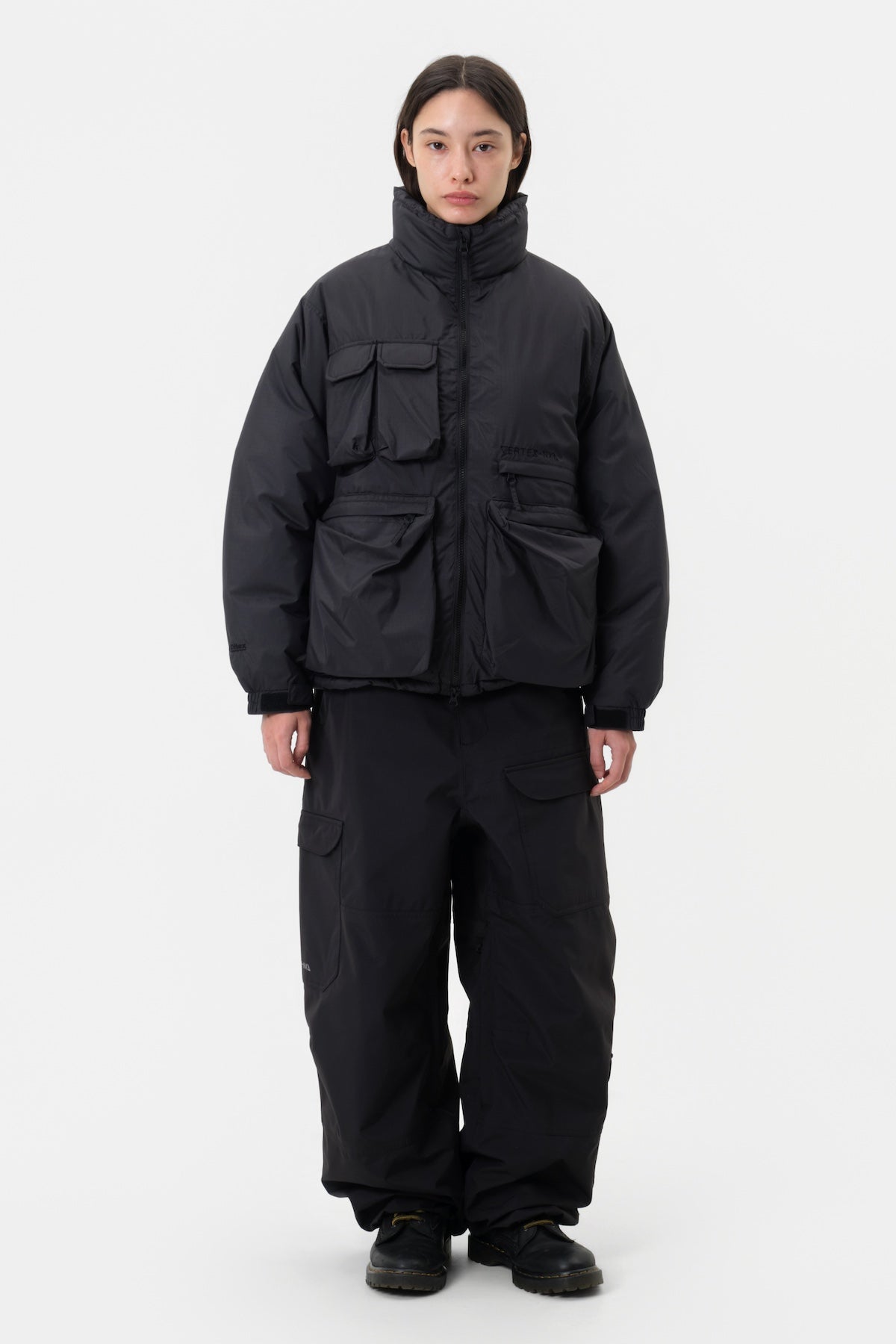 [INVITED] VTX UTILITY DOWN JACKET BLACK