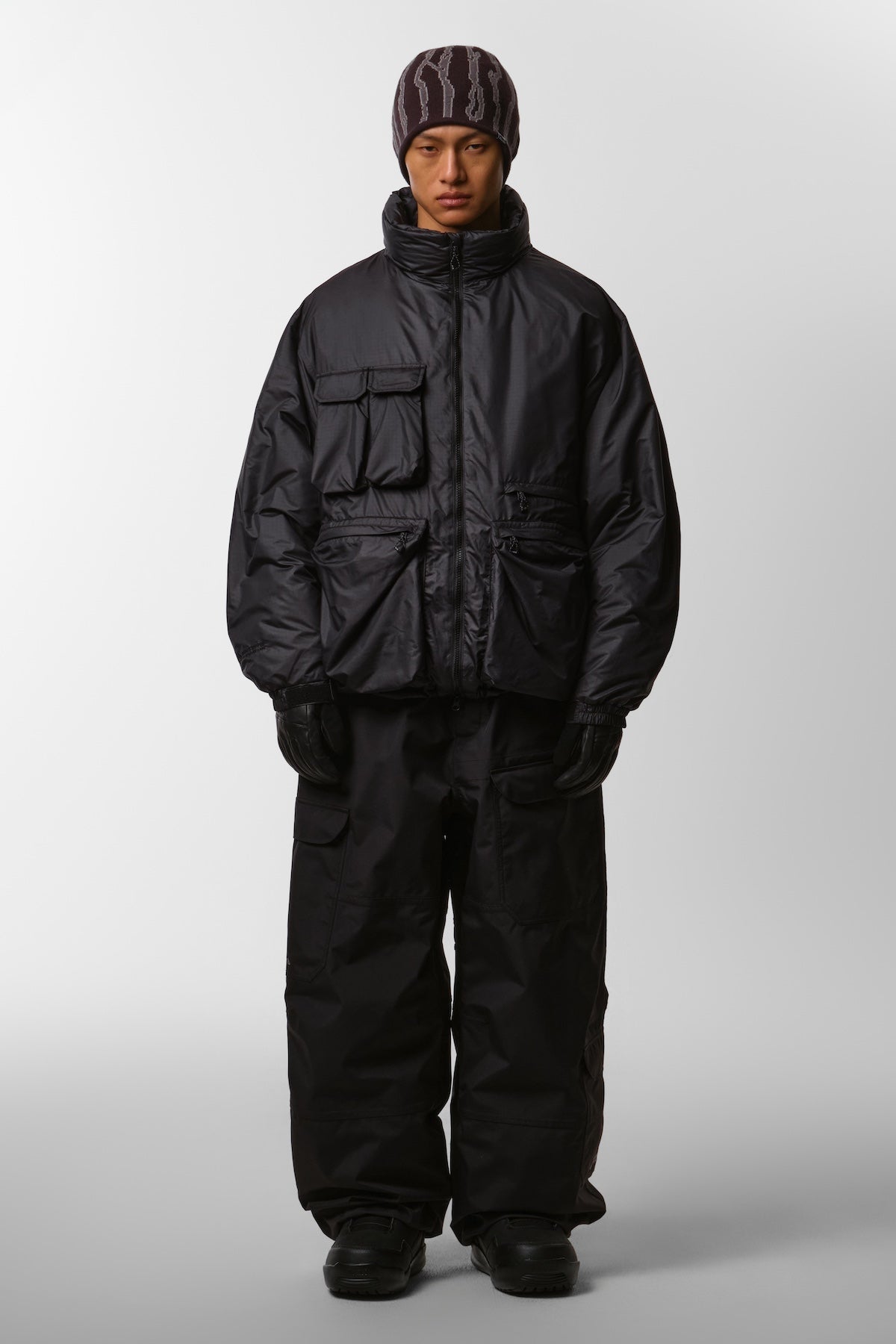 [INVITED] VTX UTILITY DOWN JACKET BLACK