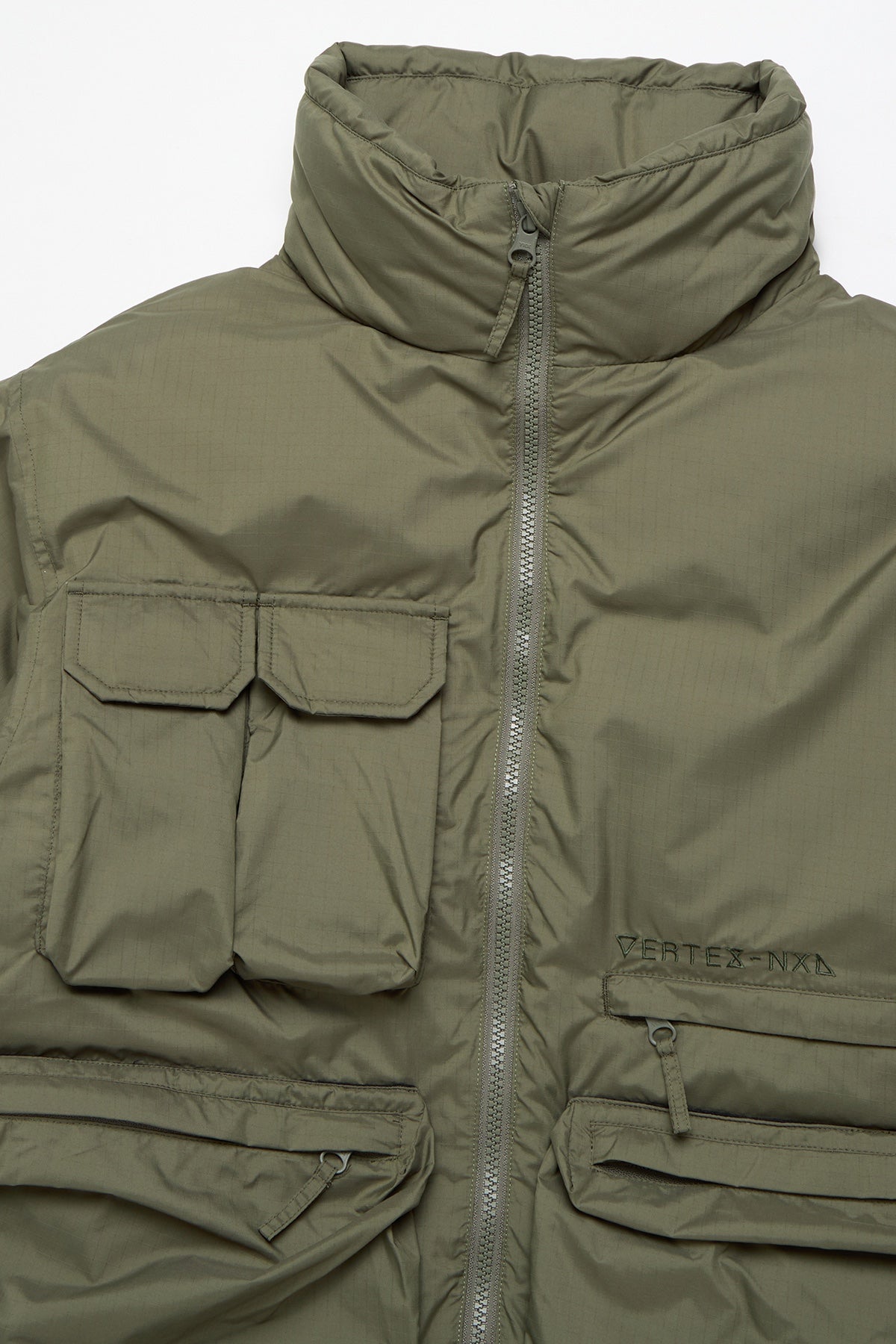 [INVITED] VTX UTILITY DOWN JACKET DEEP BEIGE