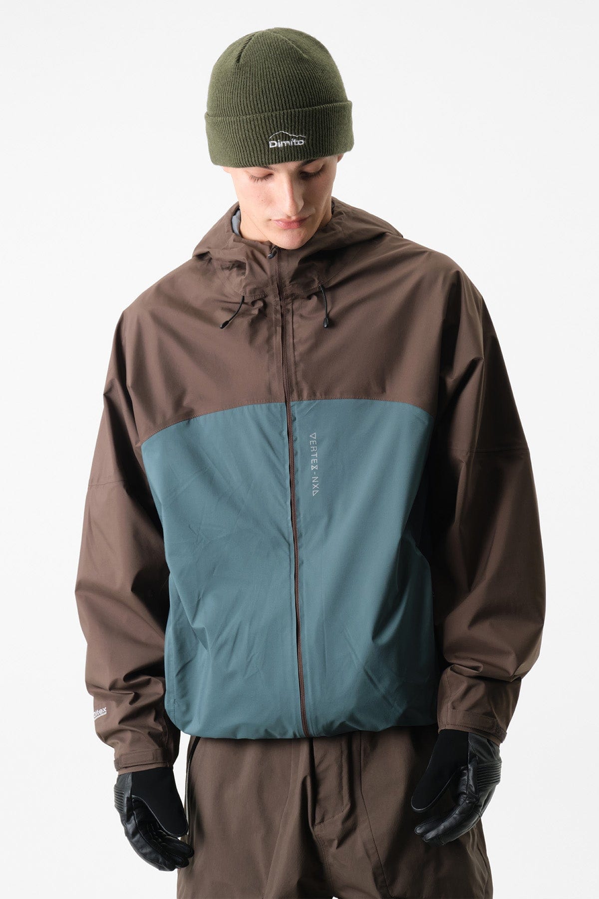 [INVITED] VTX WIND 3L JACKET DARK BROWN