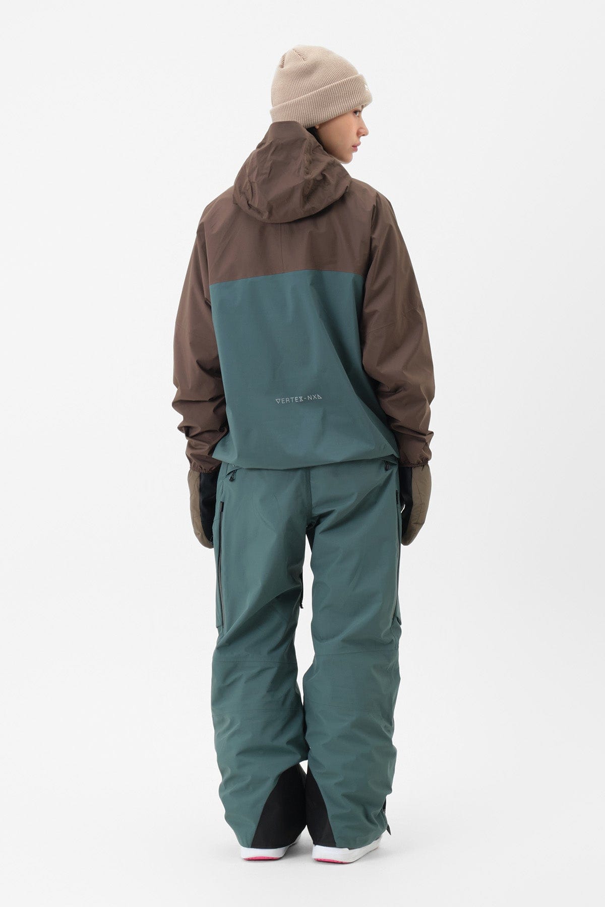 [INVITED] VTX WIND 3L JACKET DARK BROWN