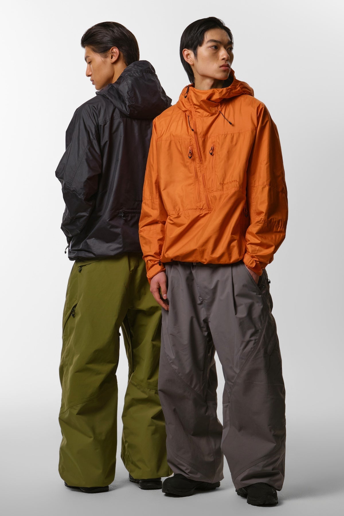 [INVITED] VTX WIND ANORAK JACKET BLACK