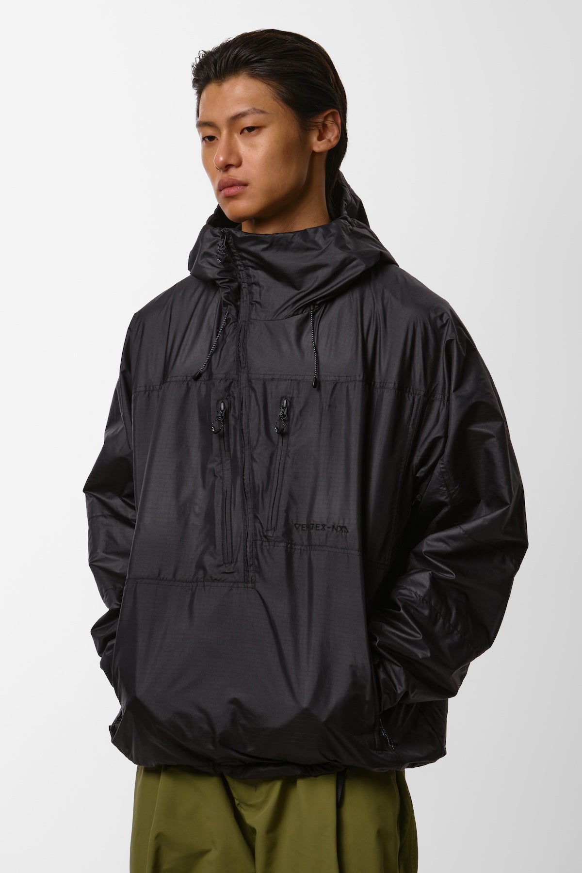 VERT VTX WIND ANORAK JACKET BLACK