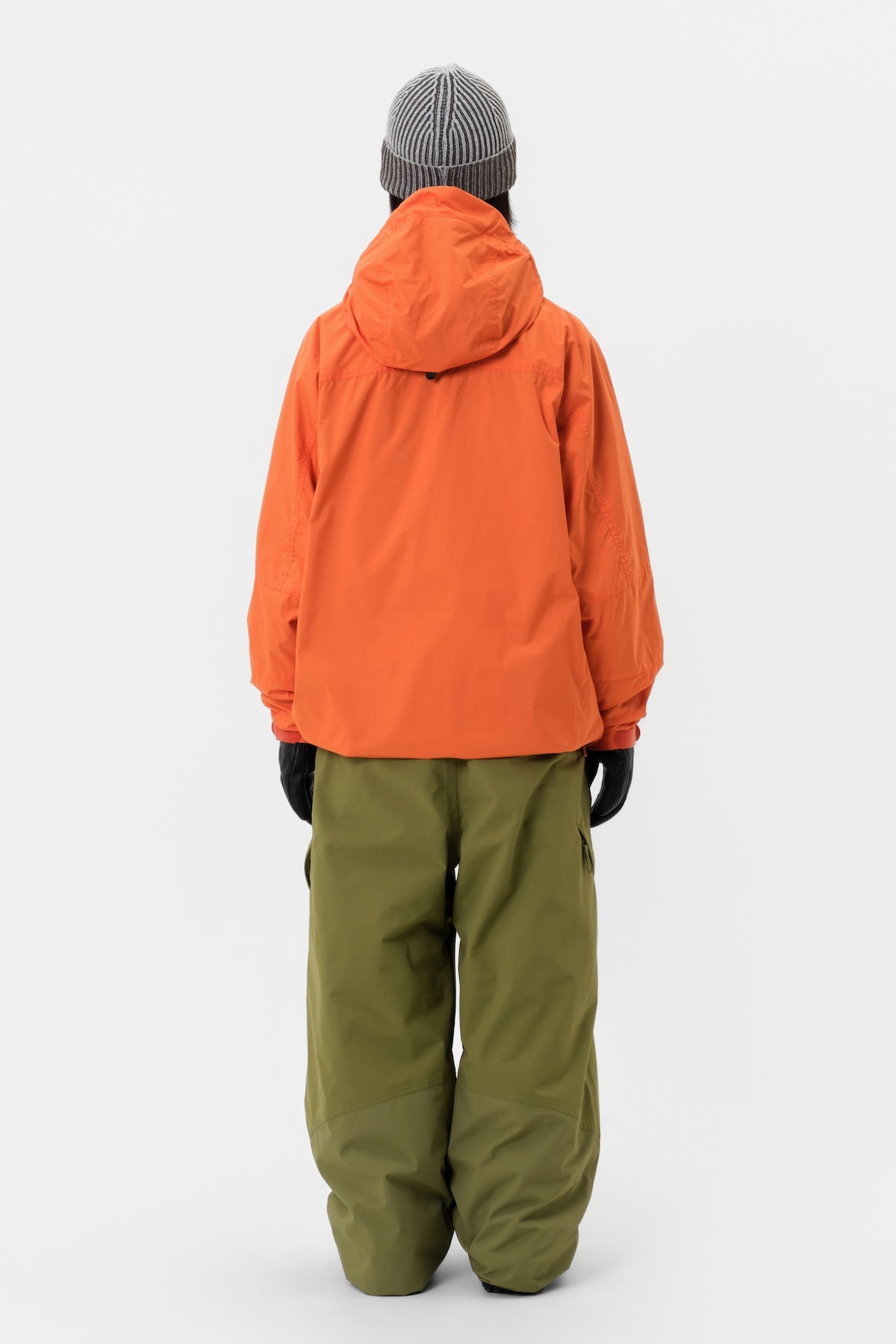 VERT VTX WIND ANORAK JACKET DEEP ORANGE