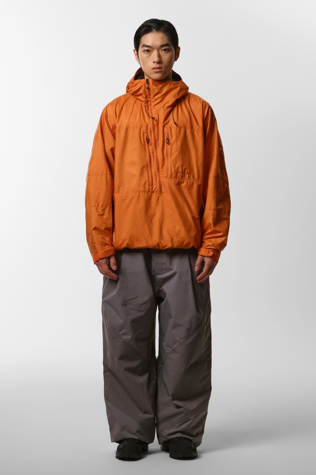 VERT VTX WIND ANORAK JACKET DEEP ORANGE