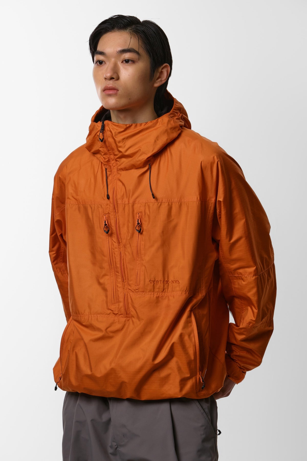 VERT VTX WIND ANORAK JACKET DEEP ORANGE