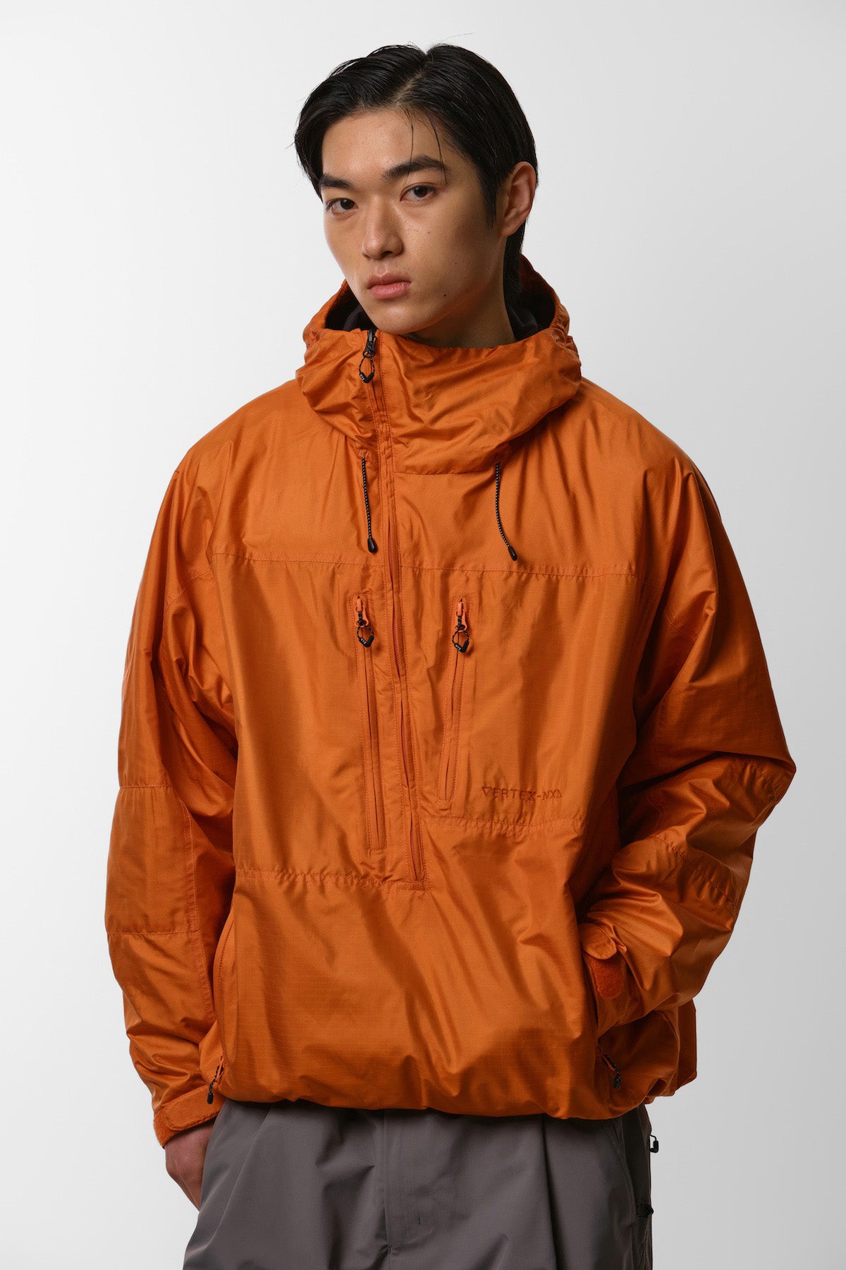 VERT VTX WIND ANORAK JACKET DEEP ORANGE