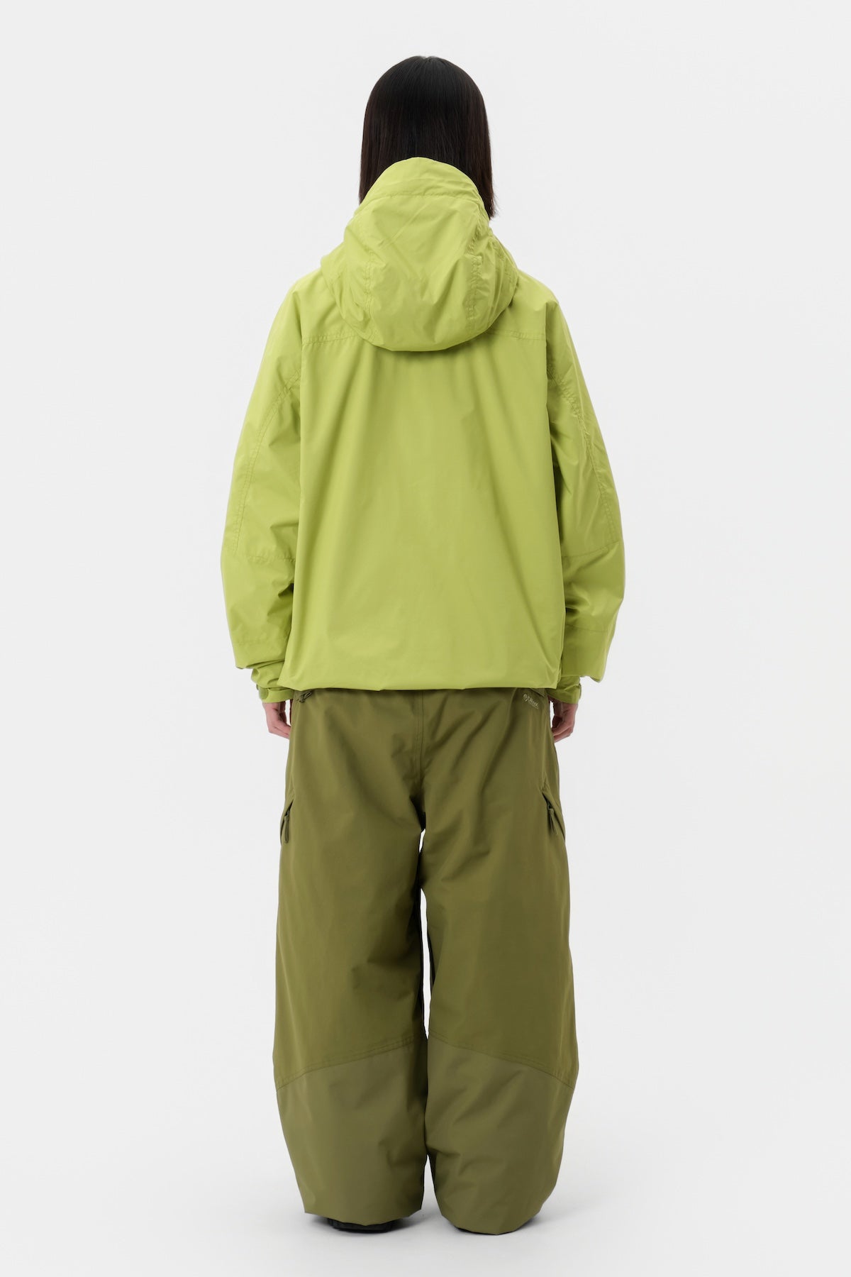 VERT VTX WIND ANORAK JACKET SLATE LIME