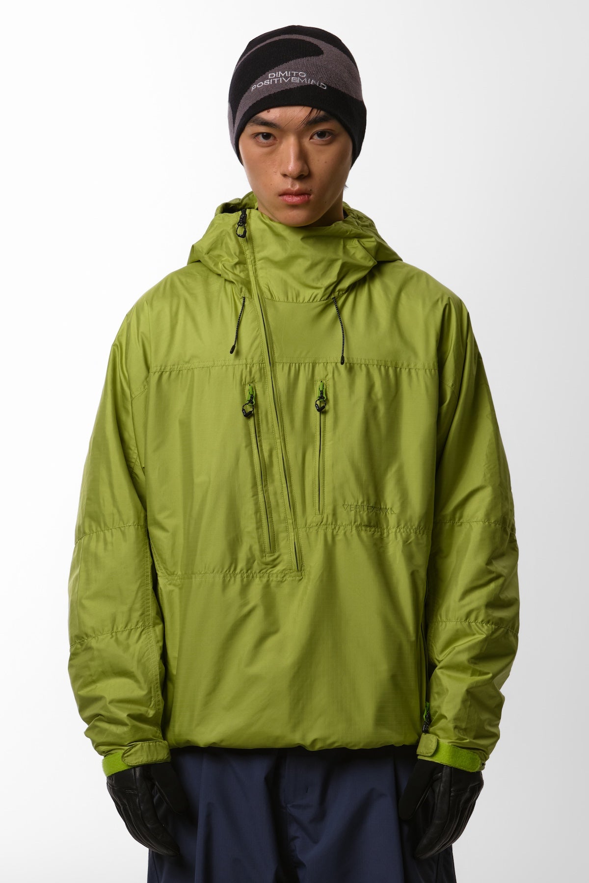 VERT VTX WIND ANORAK JACKET SLATE LIME