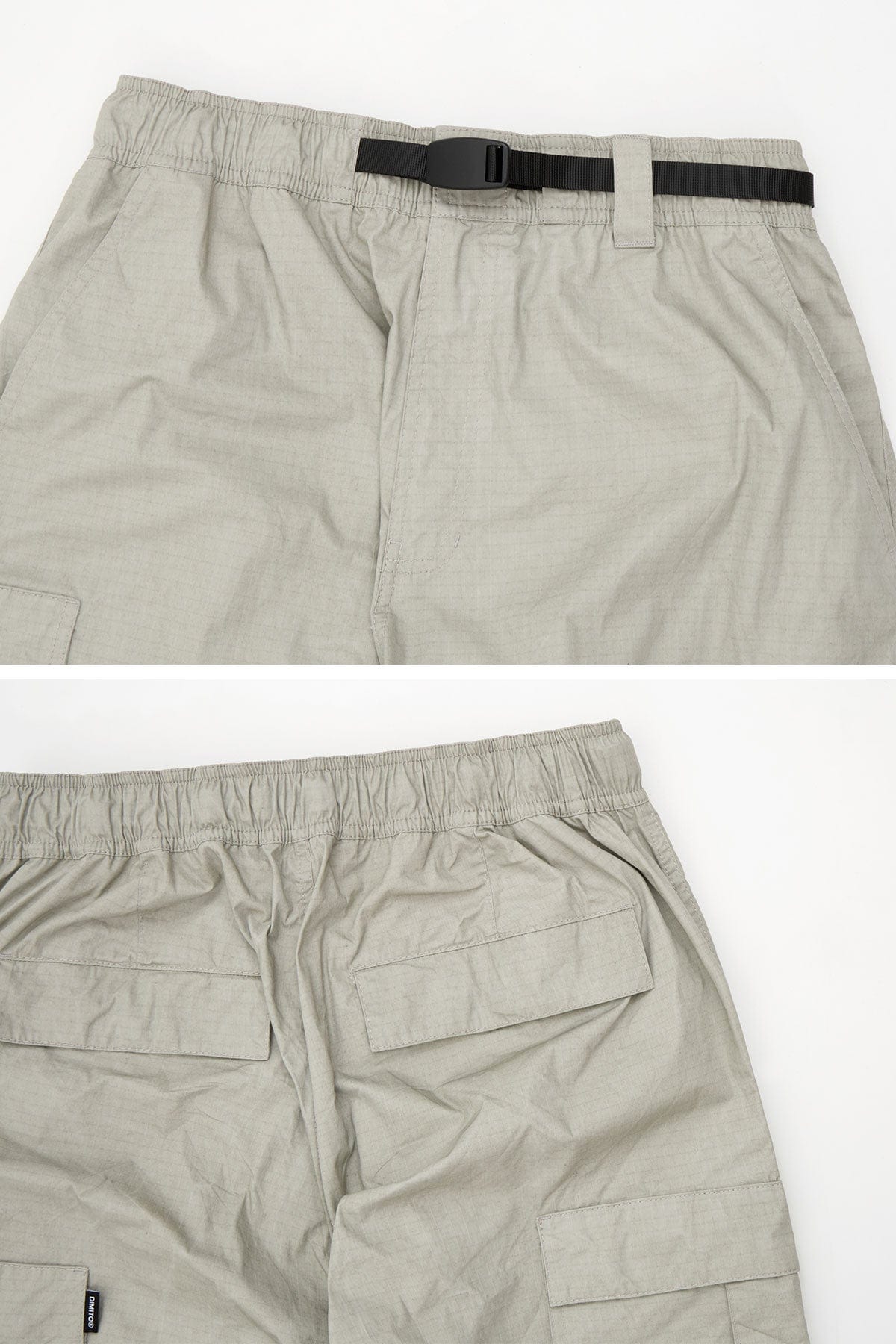 [INVITED] WASHED CARGO PANTS (LOOSE FIT) IVORY