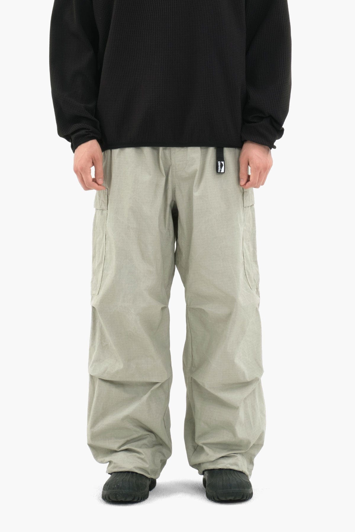 [INVITED] WASHED CARGO PANTS (LOOSE FIT) IVORY
