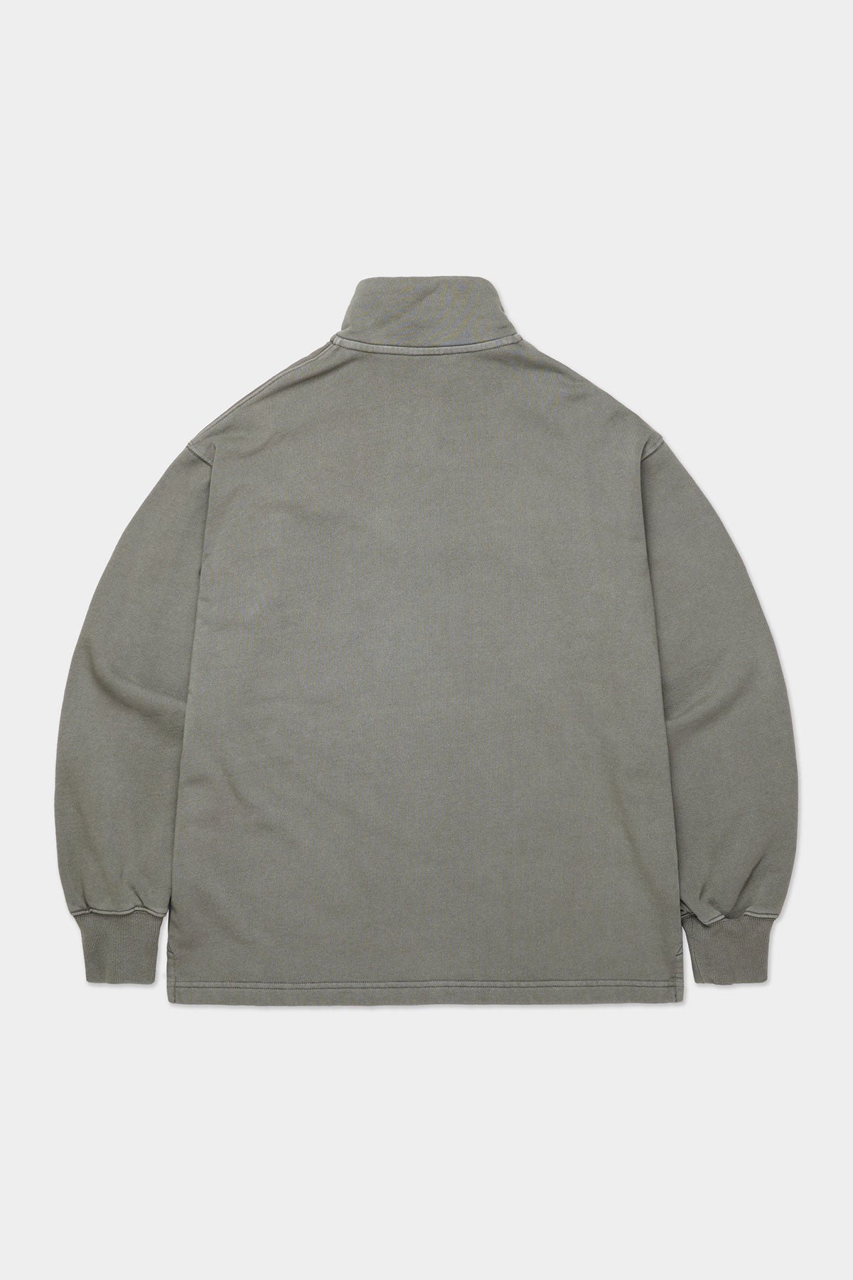 VERT WASHED HALF ZIP SWEATSHIRT SLATE SAGE