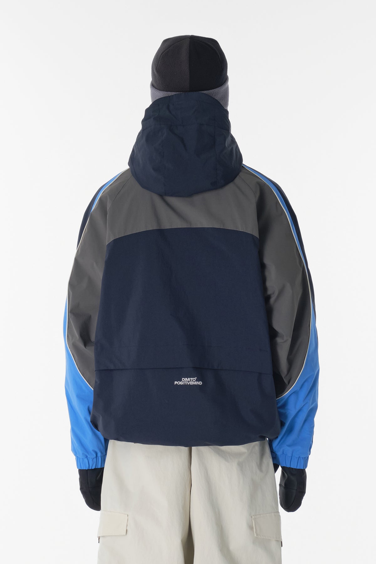 VERT WAVE PADDED JACKET DARK NAVY