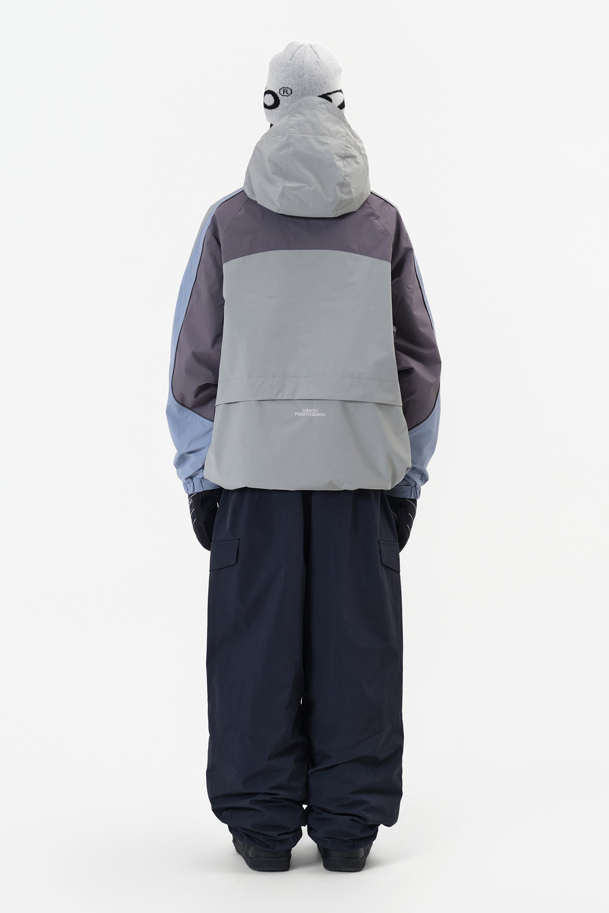 VERT WAVE PADDED JACKET SAGE GREY