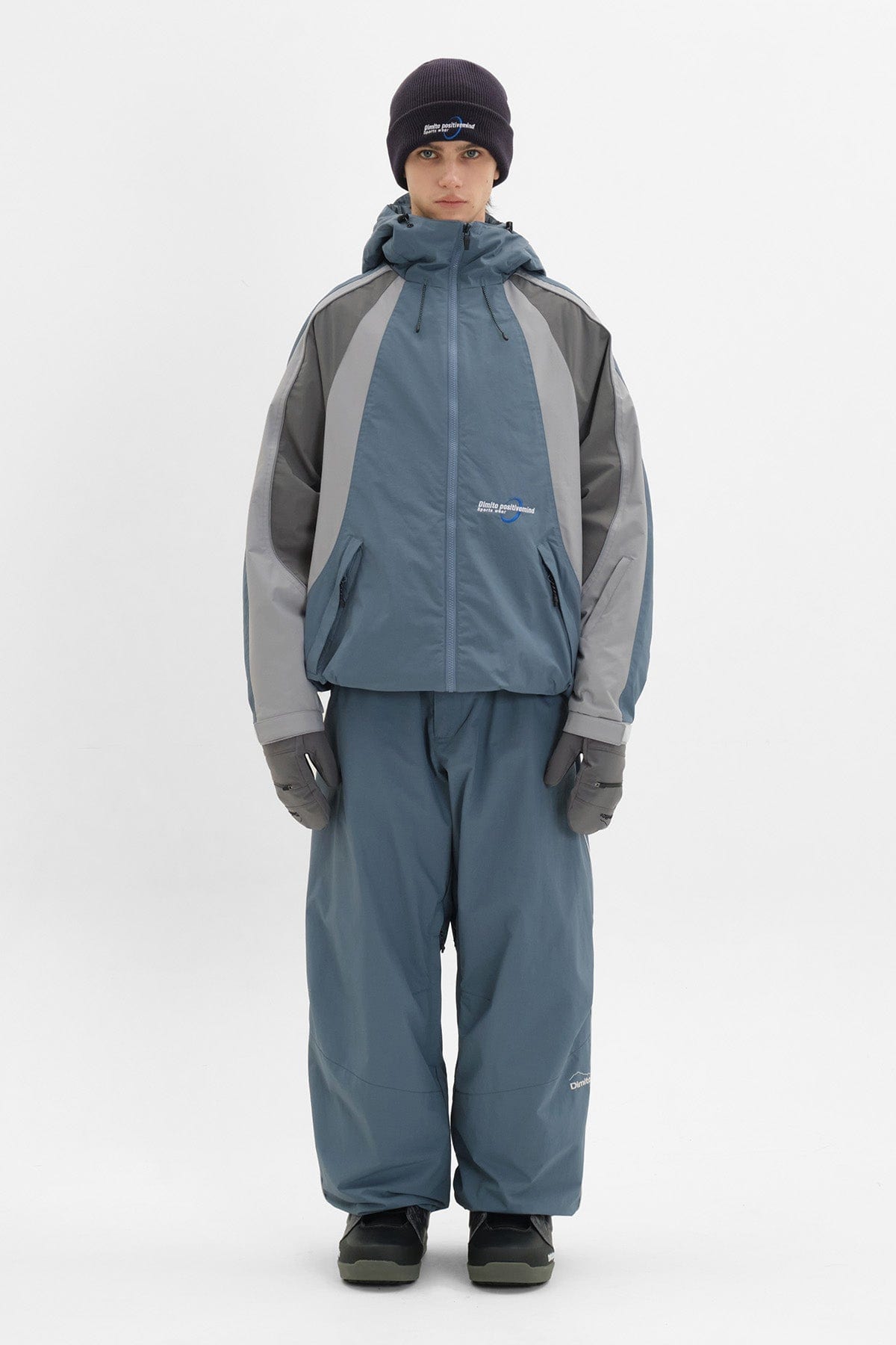 VERT WAVE TRACK JACKET STEEL