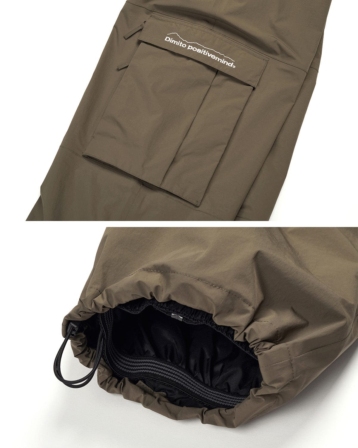 WIDE CARGO PANTS MUD (Wide Fit) – DIMITO INTERNATIONAL