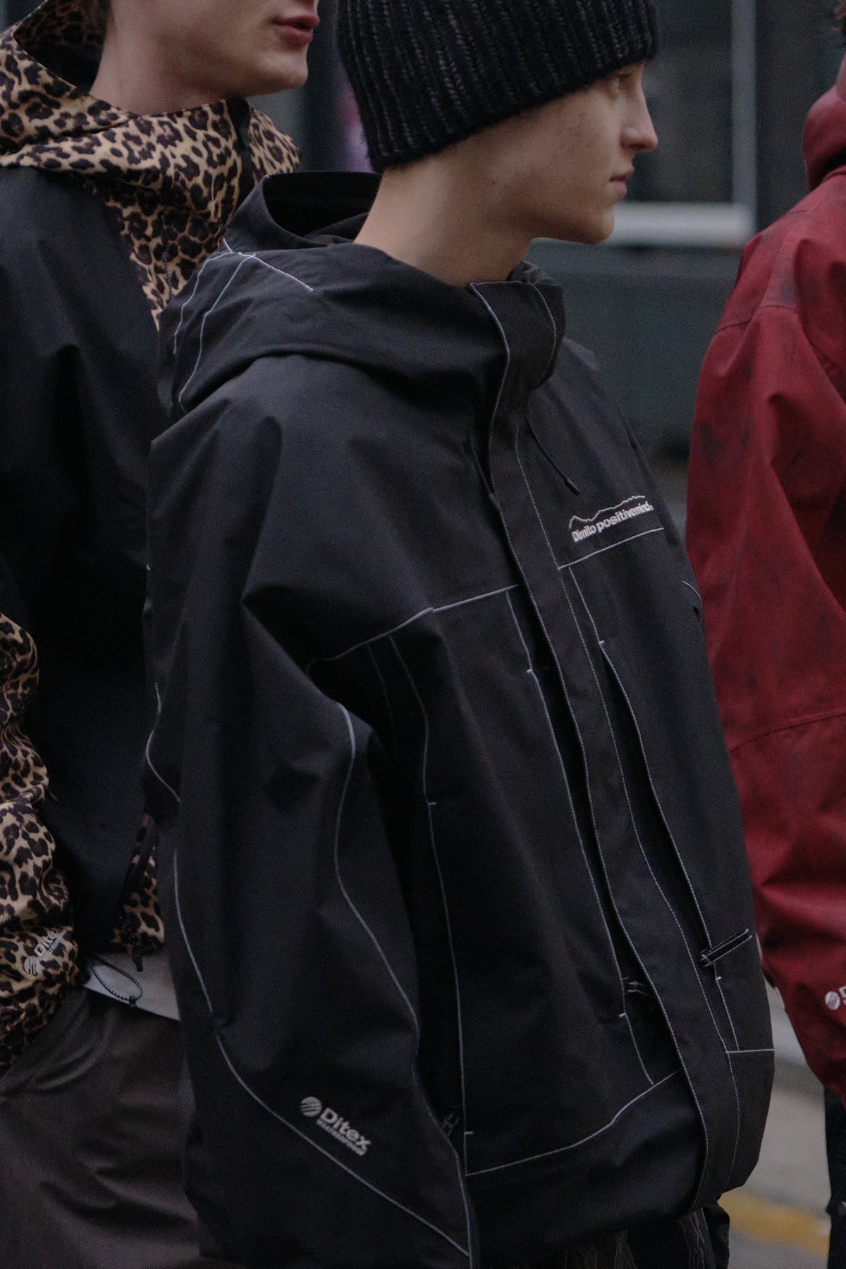 VERT WORKS LINE JACKET BLACK