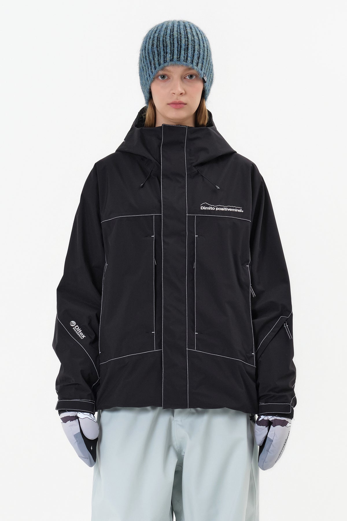 VERT WORKS LINE JACKET BLACK