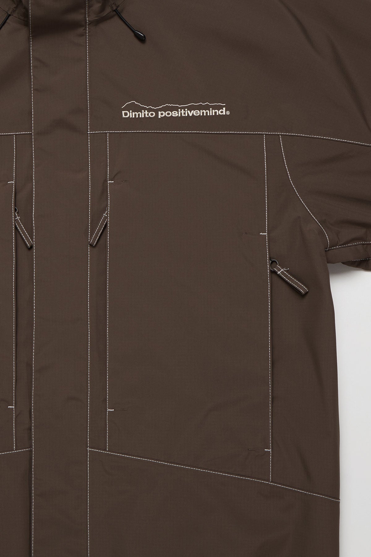 VERT WORKS LINE JACKET DARK BROWN