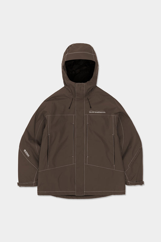 VERT WORKS LINE JACKET DARK BROWN