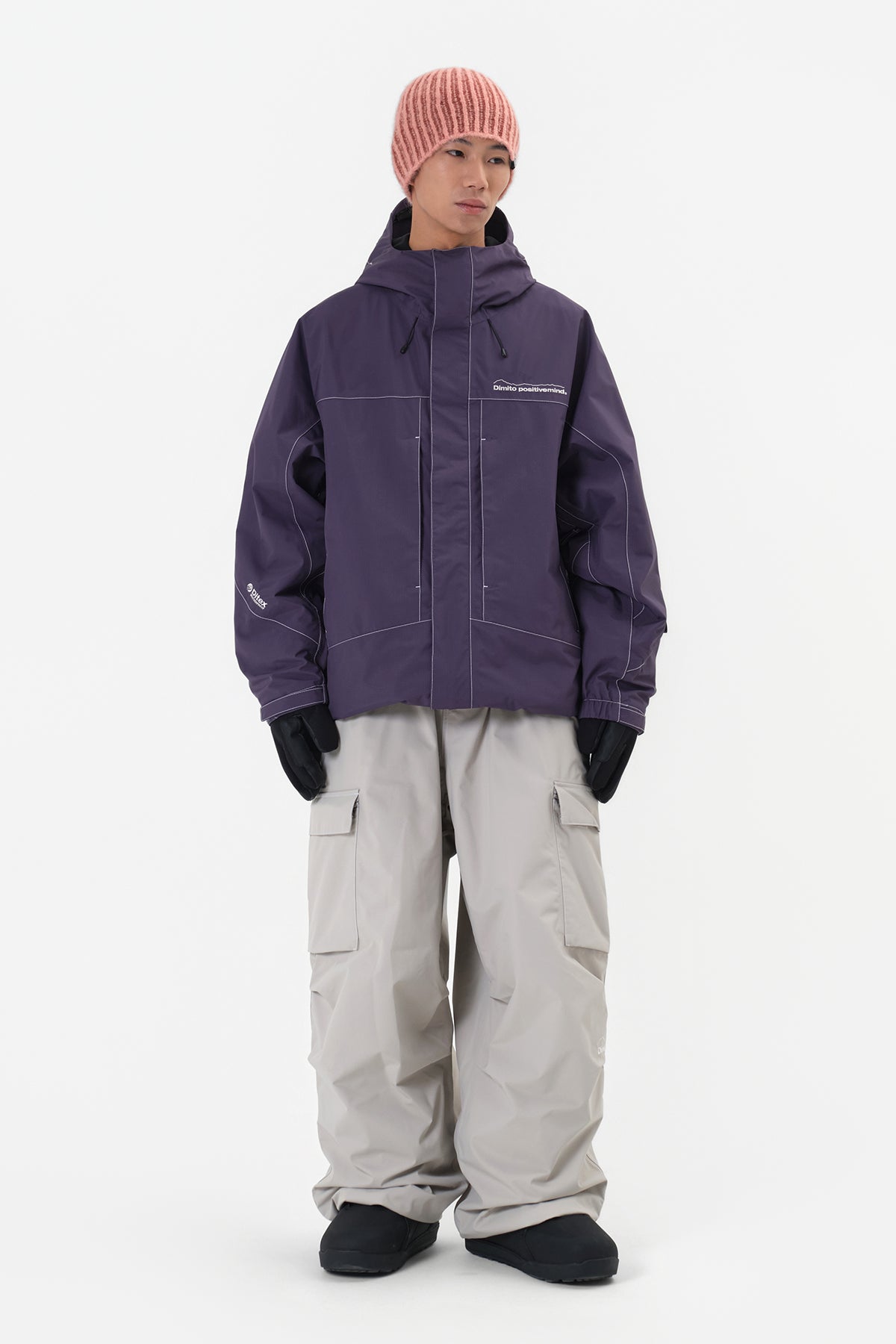 VERT WORKS LINE JACKET GRAPE