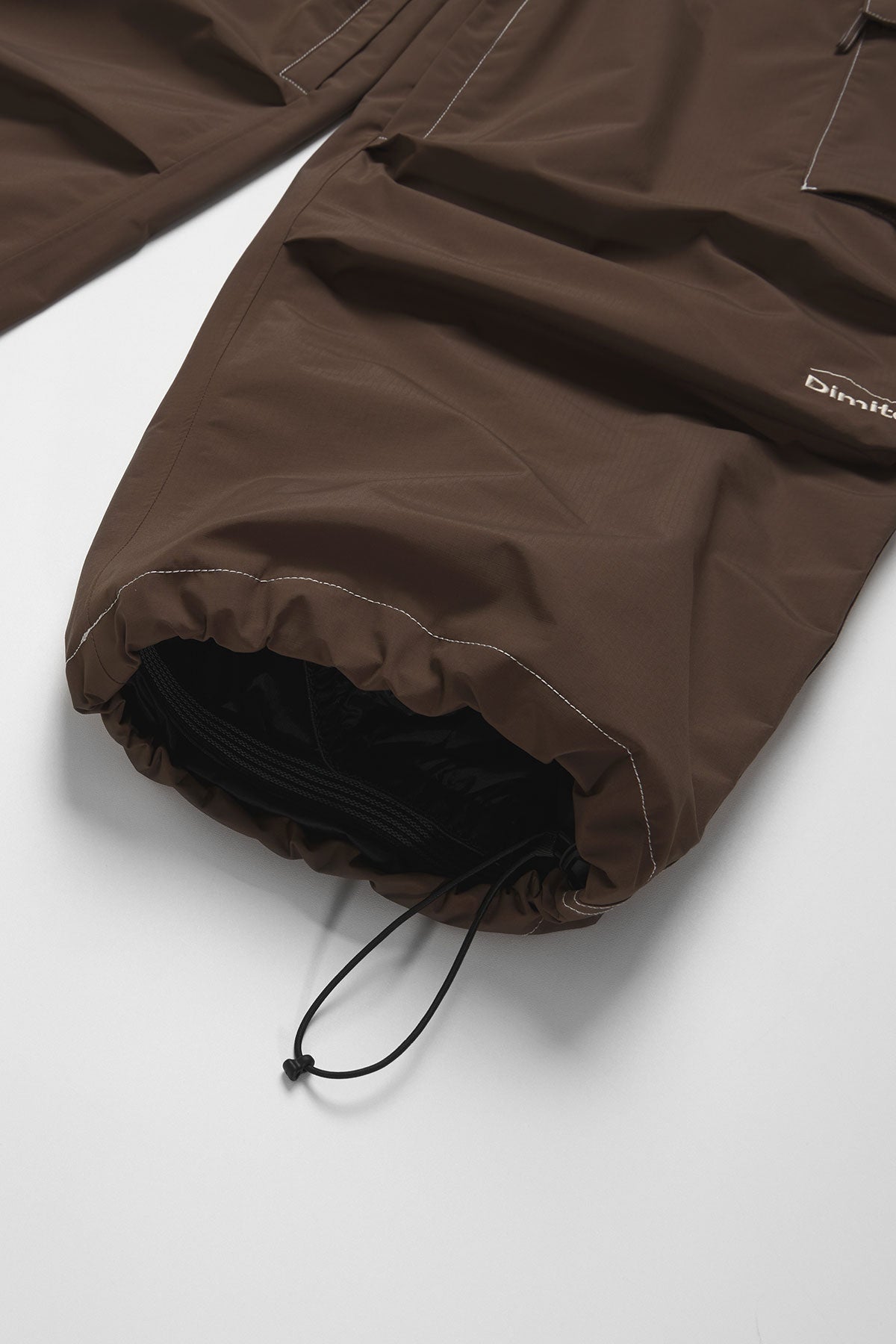 VERT WORKS LINE PANTS (WIDE FIT LV.1) DARK BROWN