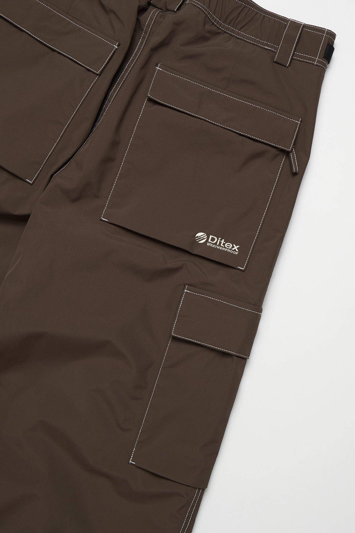 VERT WORKS LINE PANTS (WIDE FIT LV.1) DARK BROWN