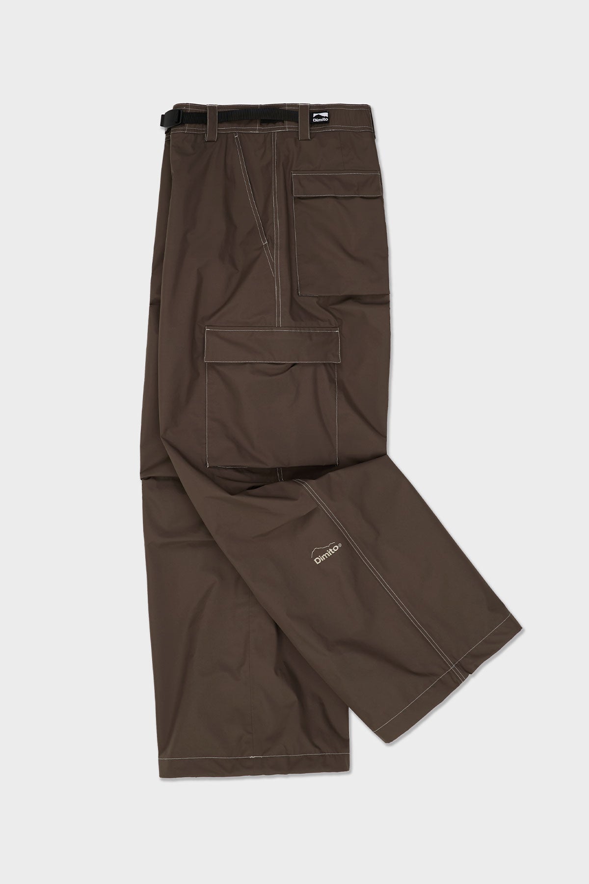 VERT WORKS LINE PANTS (WIDE FIT LV.1) DARK BROWN