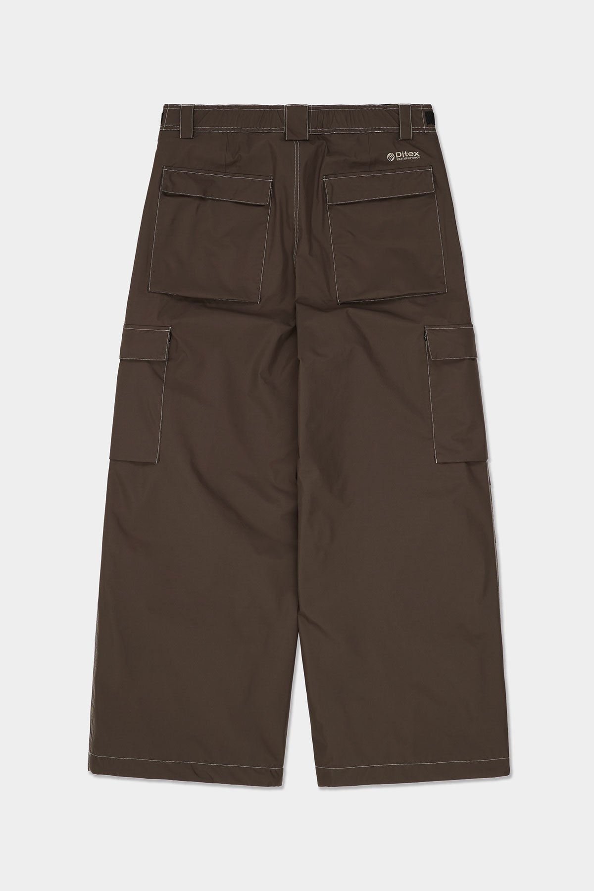 VERT WORKS LINE PANTS (WIDE FIT LV.1) DARK BROWN