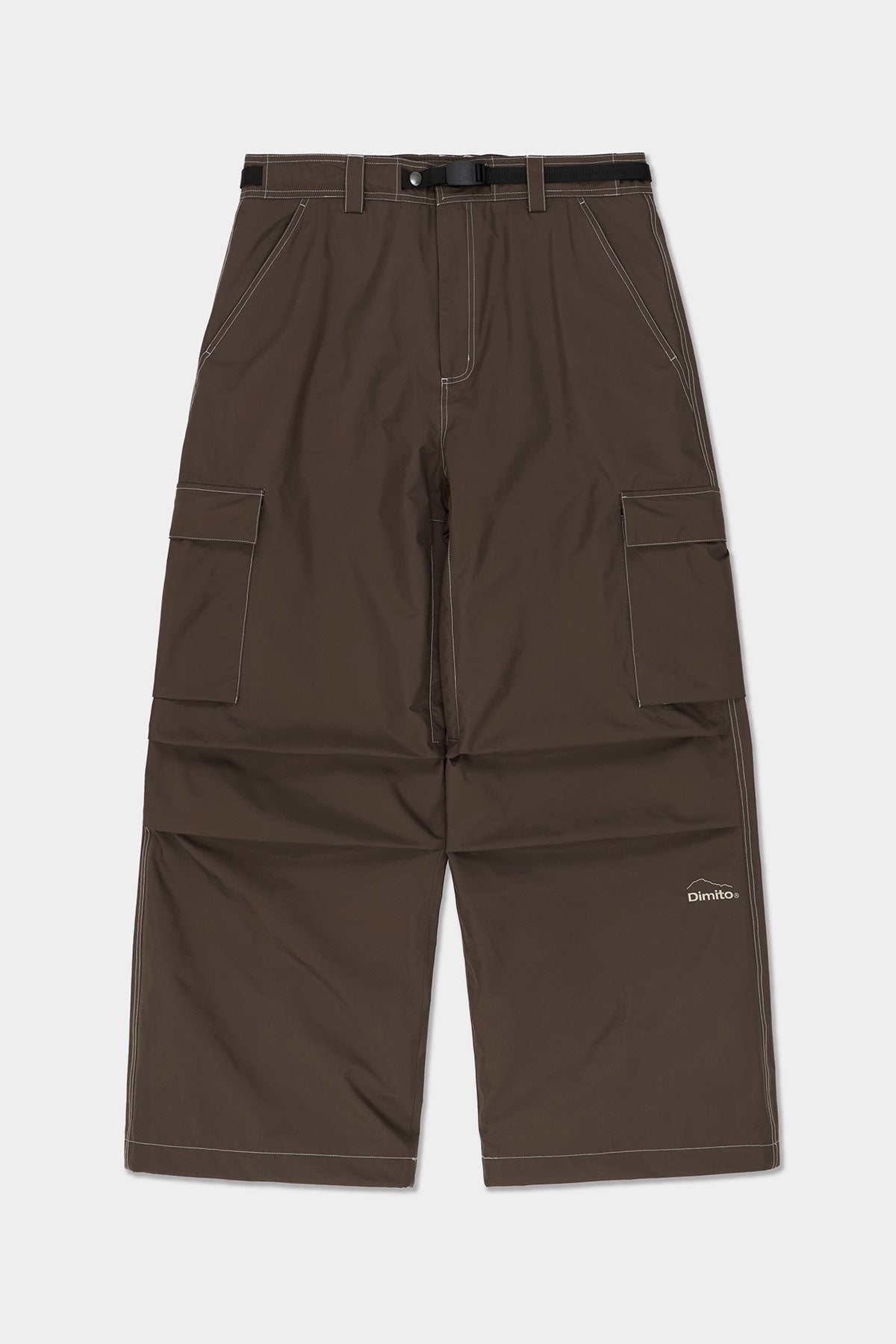 VERT WORKS LINE PANTS (WIDE FIT LV.1) DARK BROWN