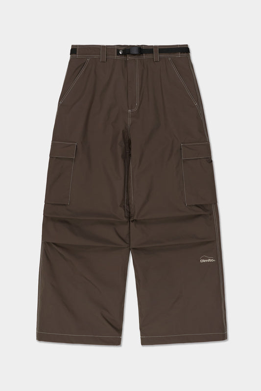 VERT WORKS LINE PANTS (WIDE FIT LV.1) DARK BROWN
