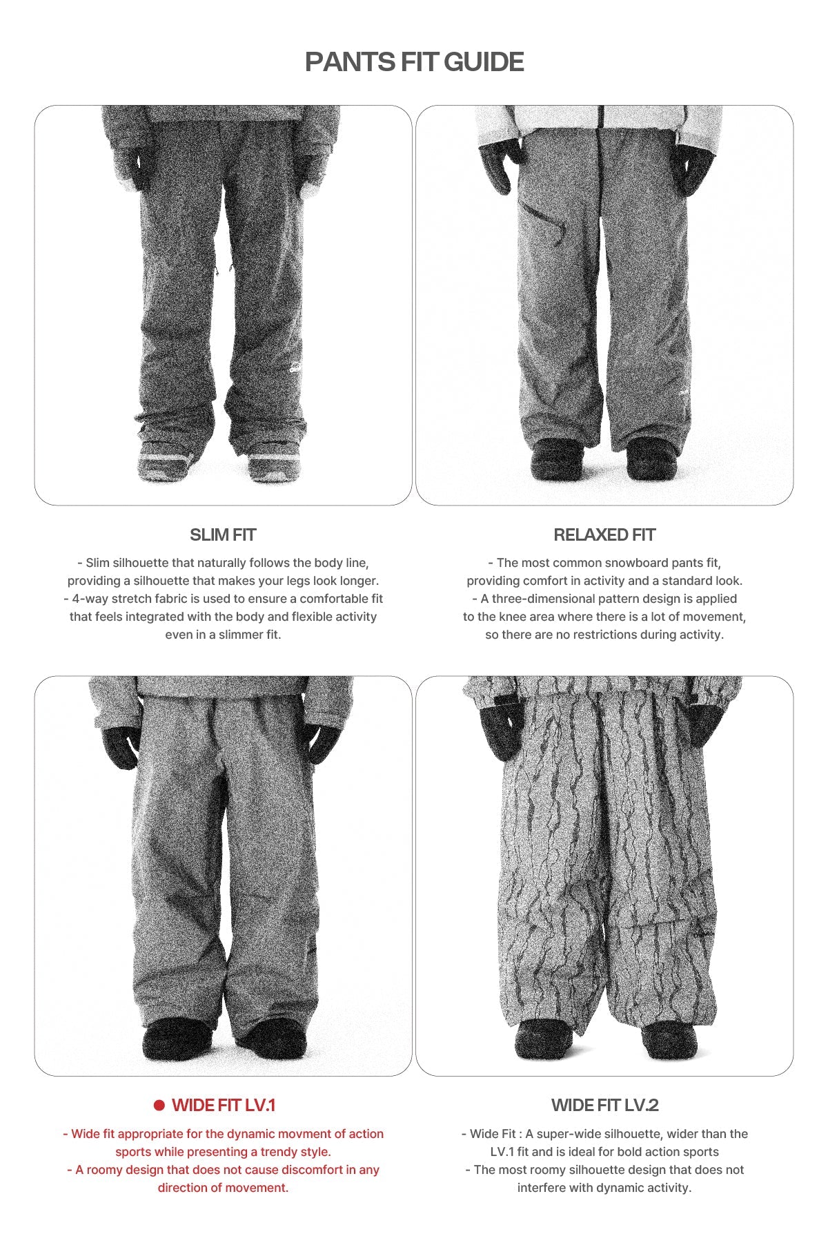 [INVITED] WORKS LINE PANTS (WIDE FIT LV.1) DARK SLATE