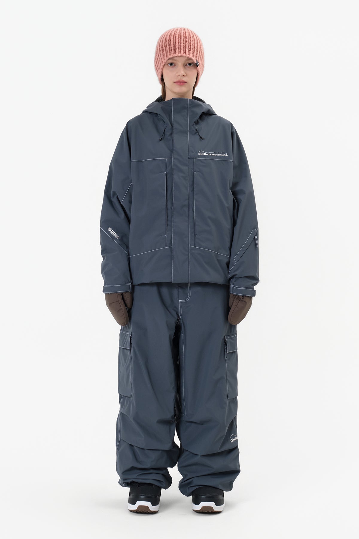 [PROMO] WORKS LINE PANTS (WIDE FIT LV.1) DARK SLATE