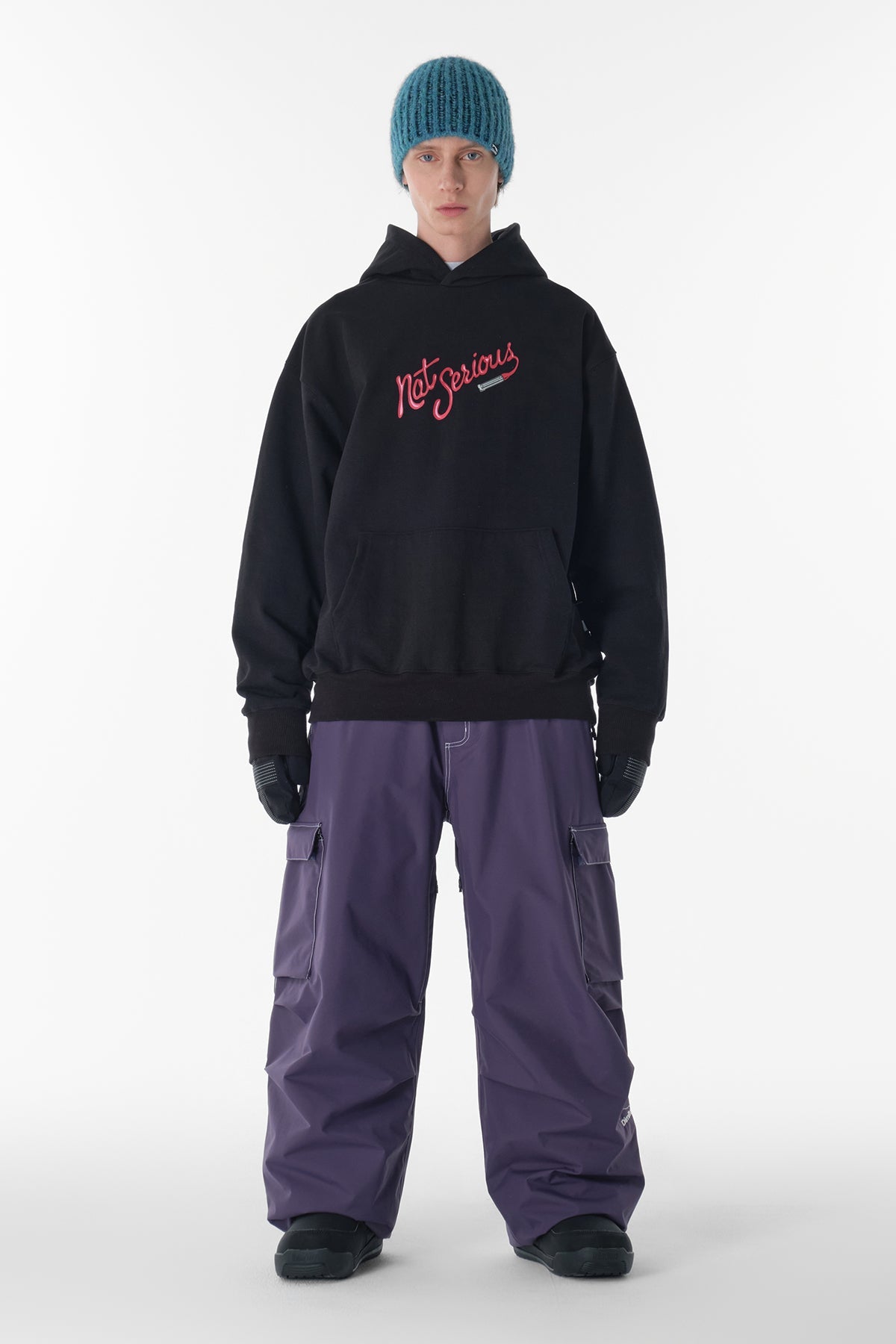 [INVITED] WORKS LINE PANTS (WIDE FIT LV.1) GRAPE