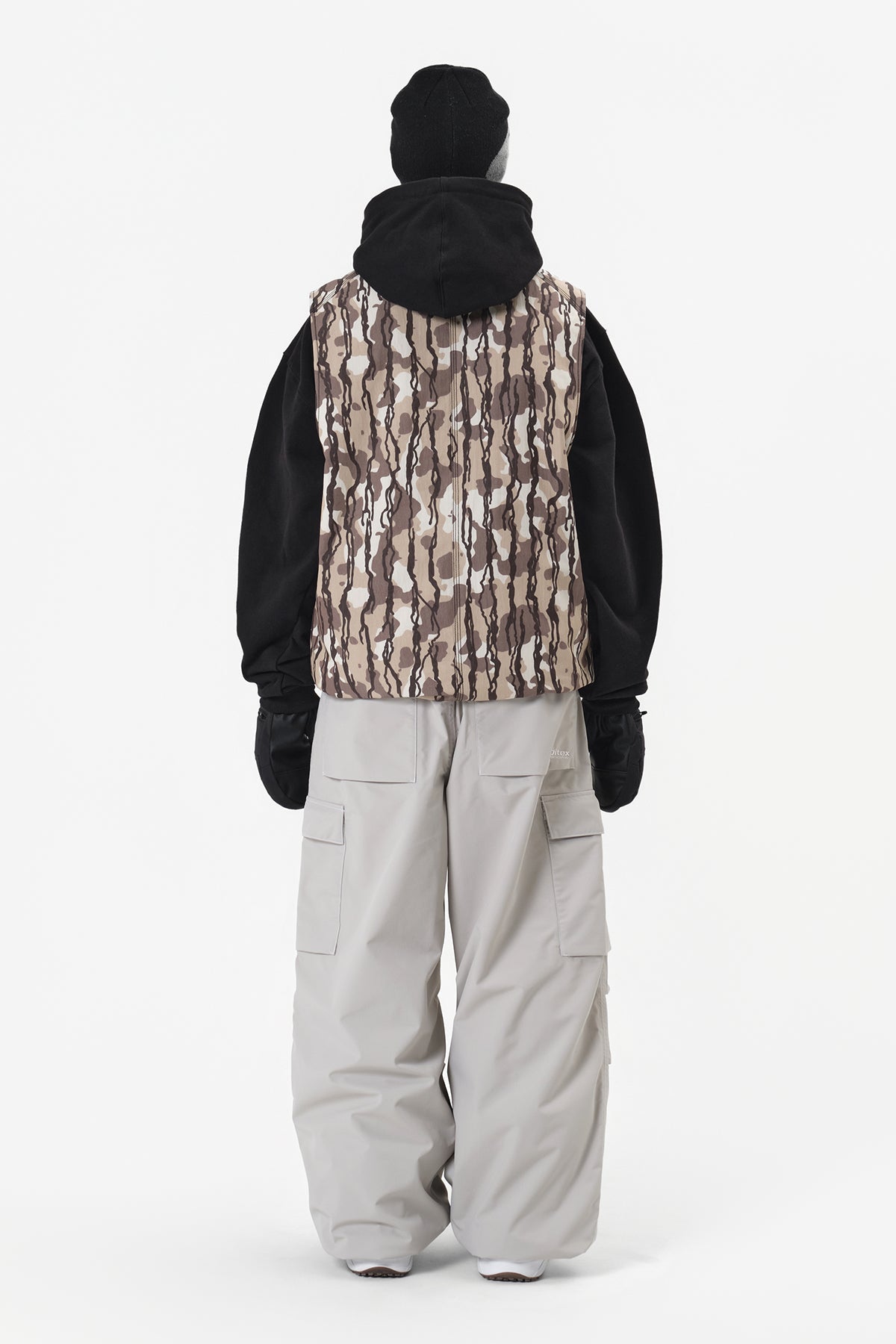 [INVITED] WORKS LINE PANTS (WIDE FIT LV.1) OATMEAL